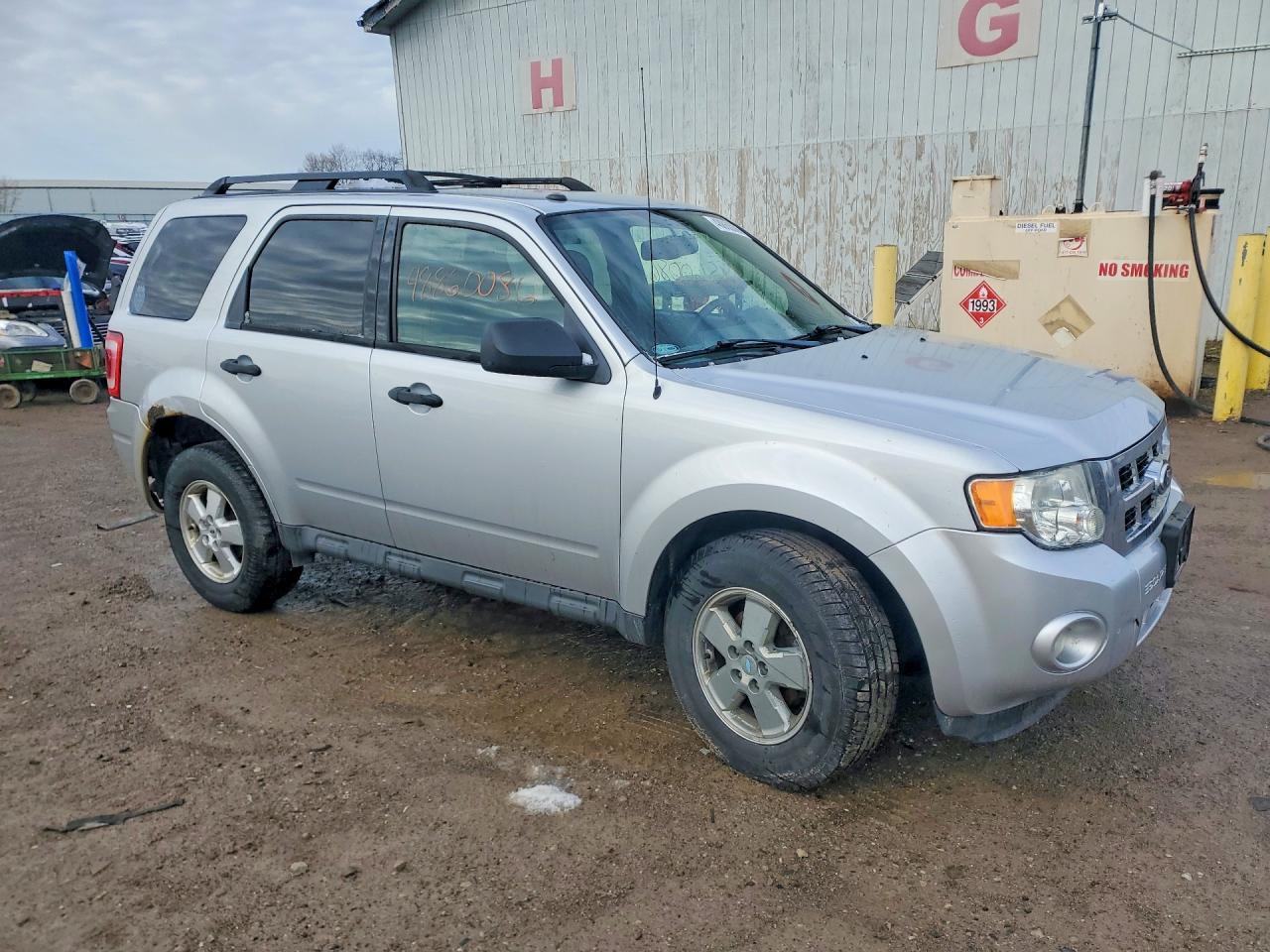 2012 Ford Escape Xlt Silver vin: 1FMCU9DG5CKC21577