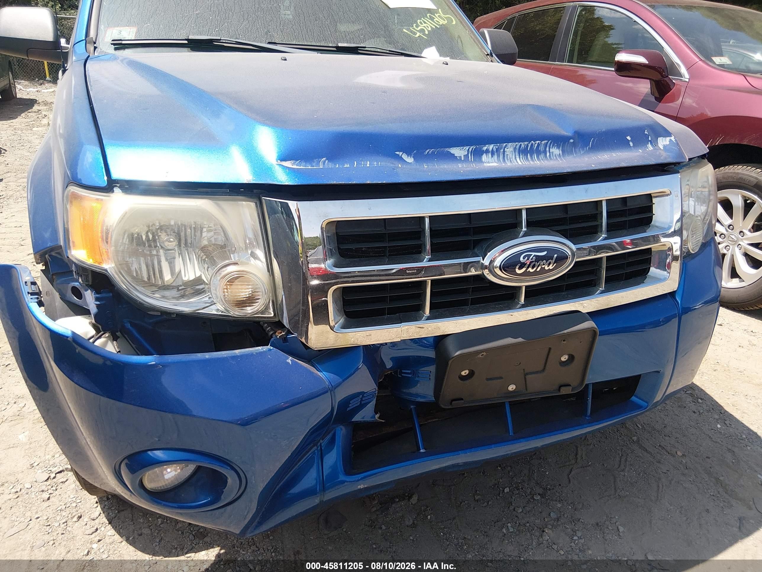 2012 Ford Escape Xlt Blue vin: 1FMCU9DG5CKC55387
