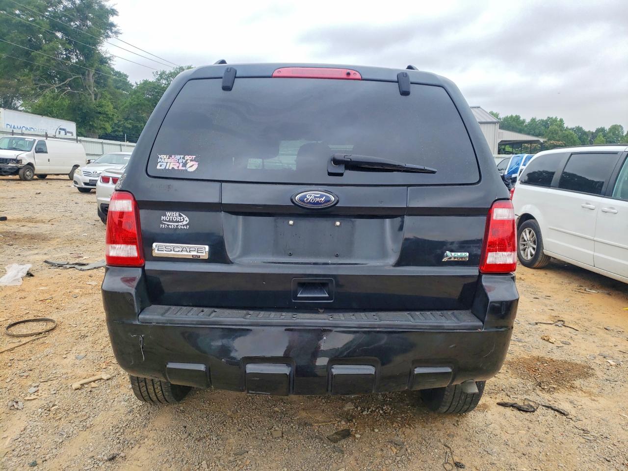 2010 Ford Escape Xlt Black vin: 1FMCU9DG6AKC59249