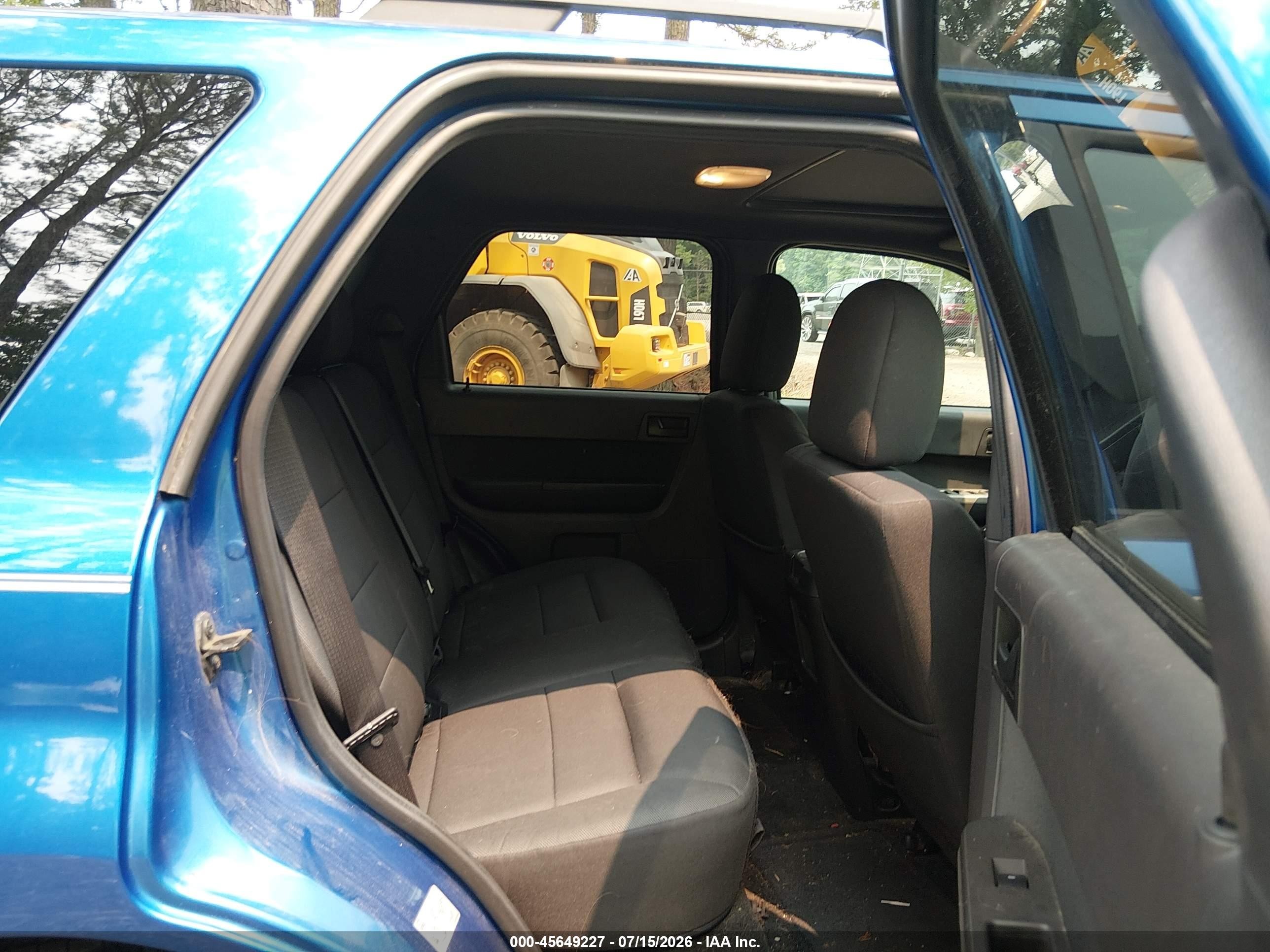 2011 Ford Escape Xlt Blue vin: 1FMCU9DG6BKA48330