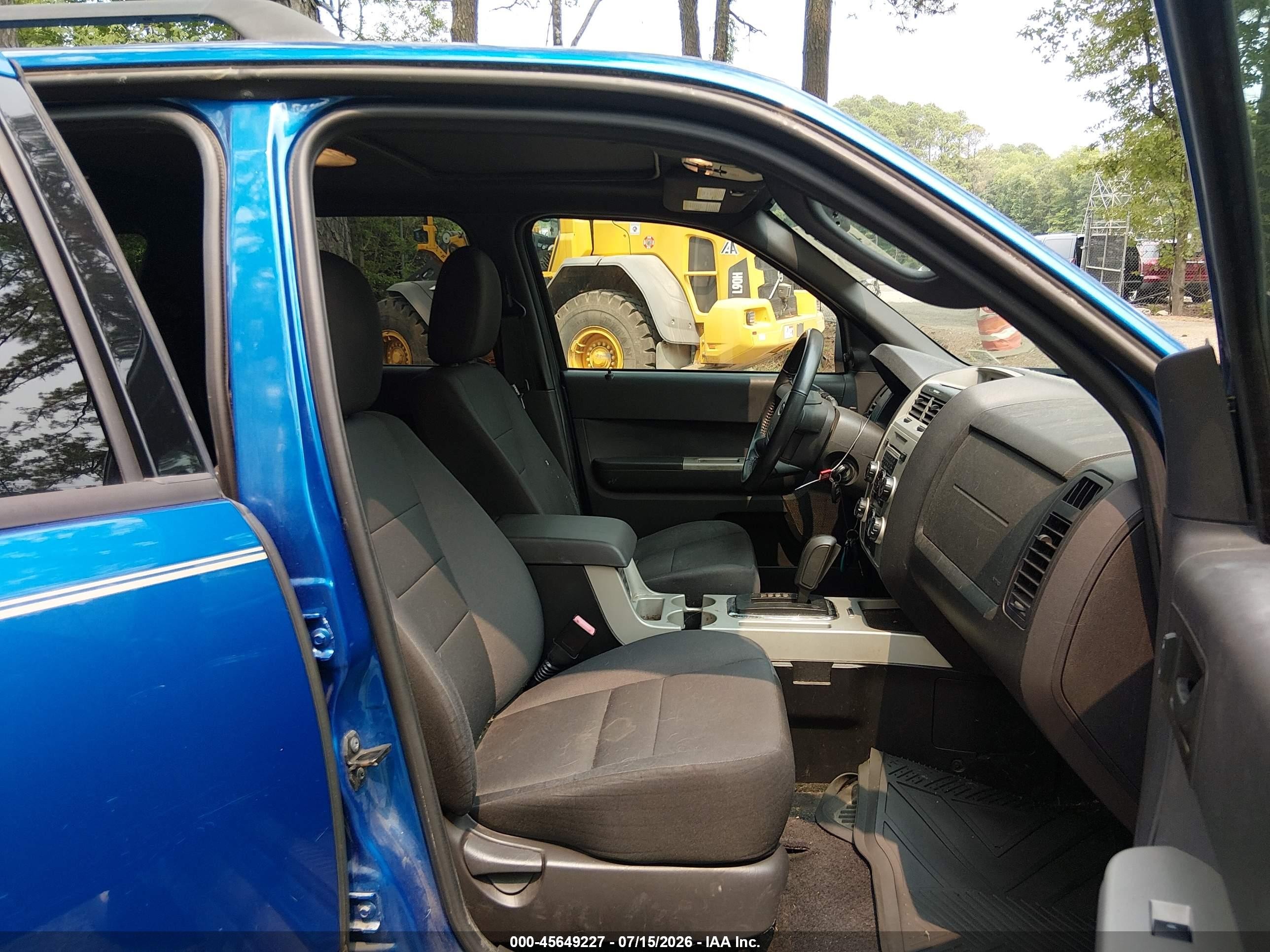 2011 Ford Escape Xlt Blue vin: 1FMCU9DG6BKA48330
