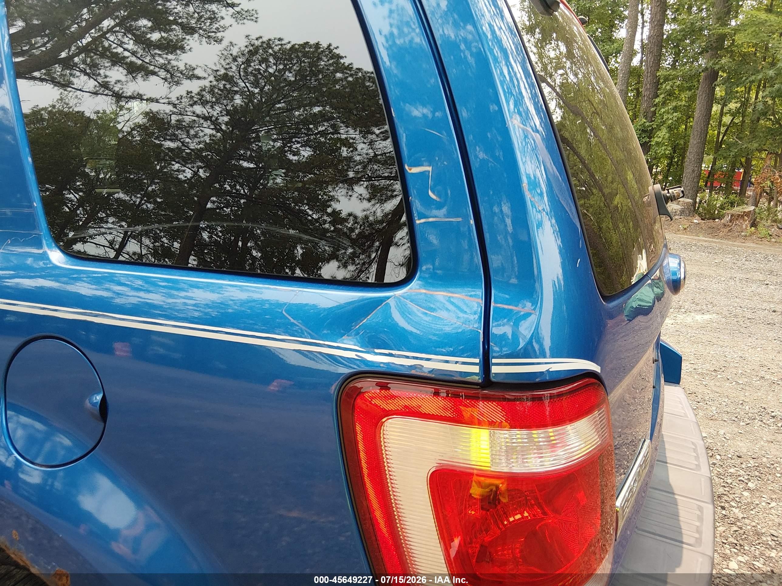2011 Ford Escape Xlt Blue vin: 1FMCU9DG6BKA48330