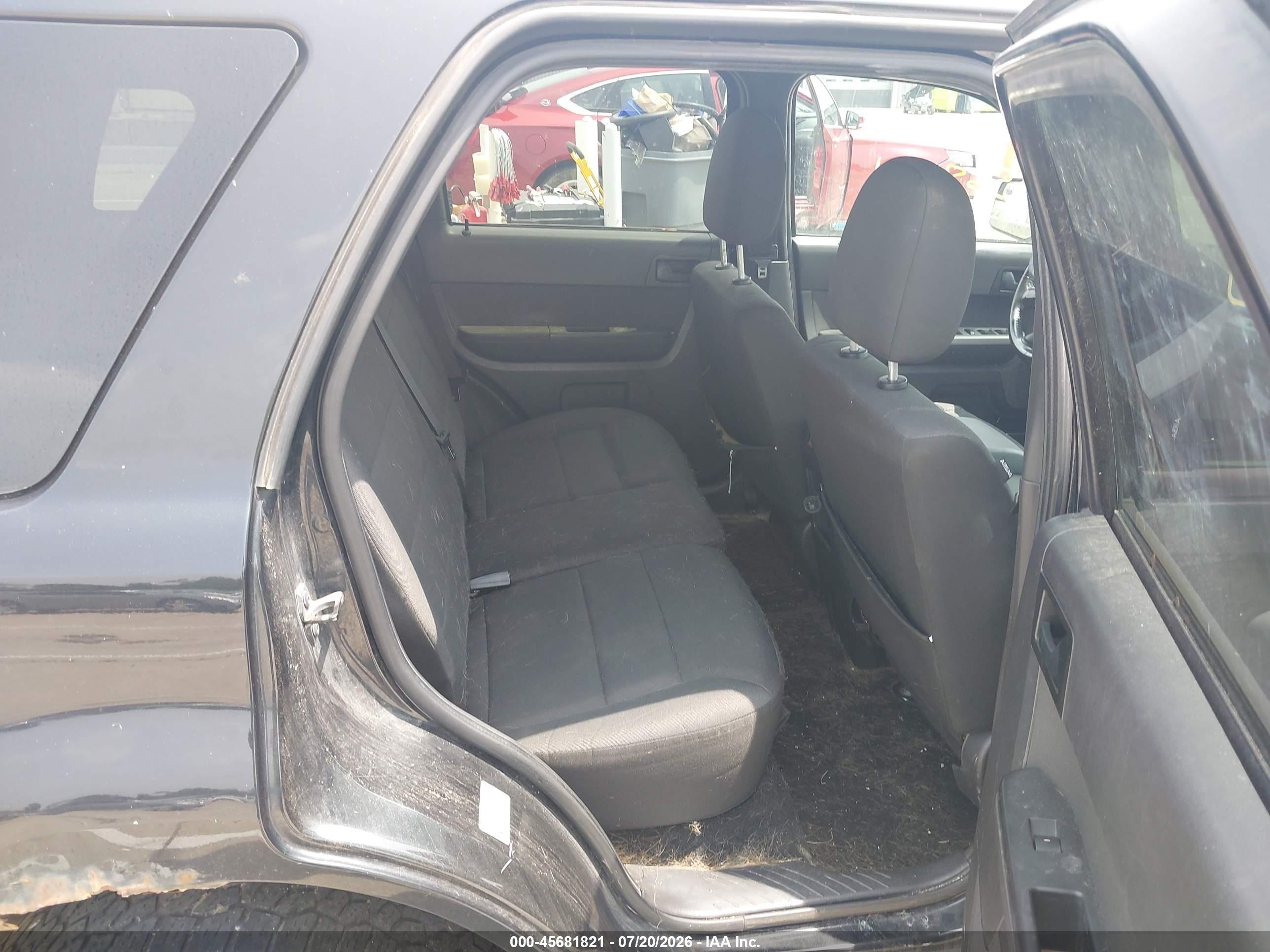 2011 Ford Escape Xlt Black vin: 1FMCU9DG6BKB99586