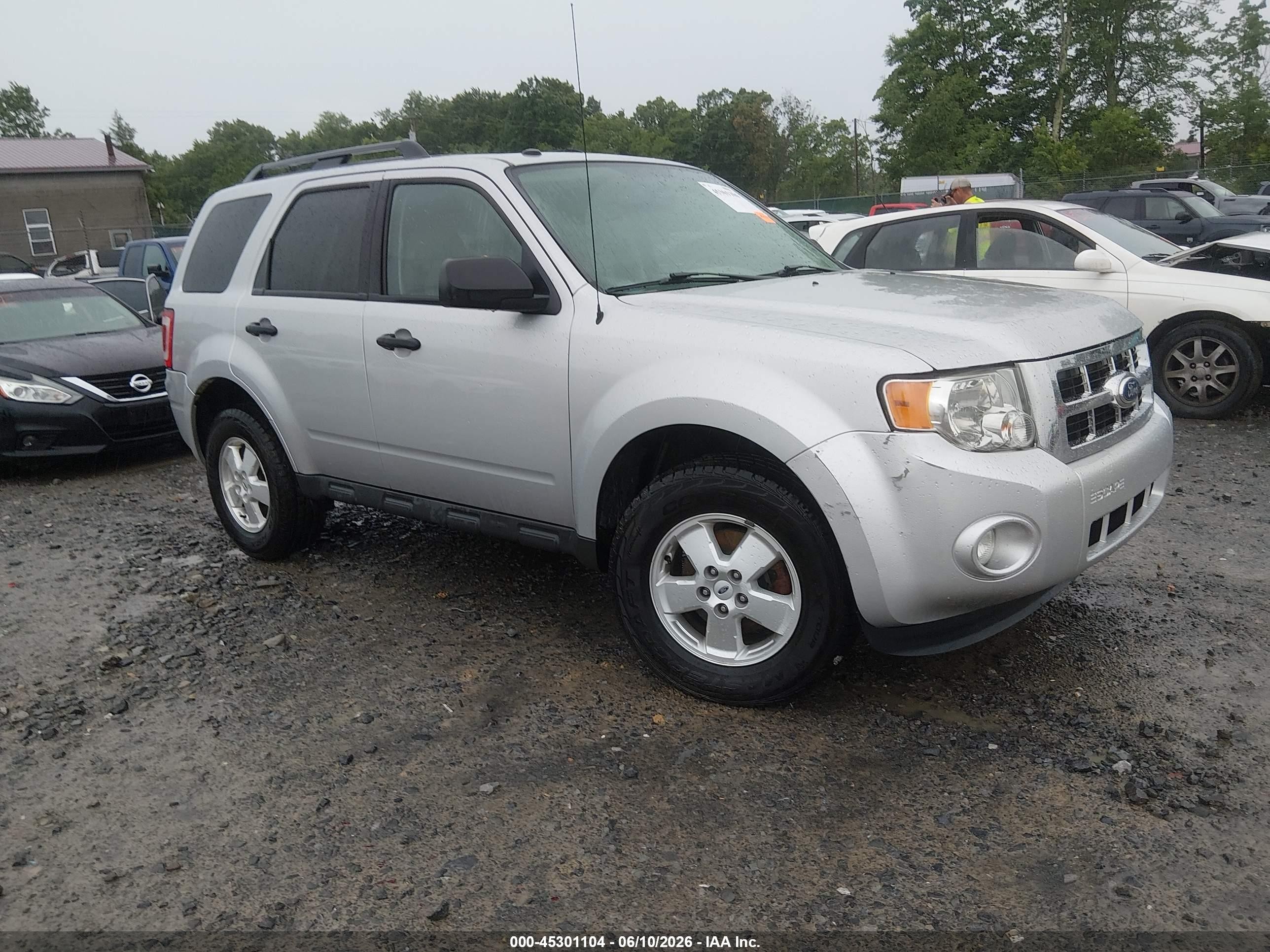 2011 Ford Escape Xlt Silver vin: 1FMCU9DG6BKC61746