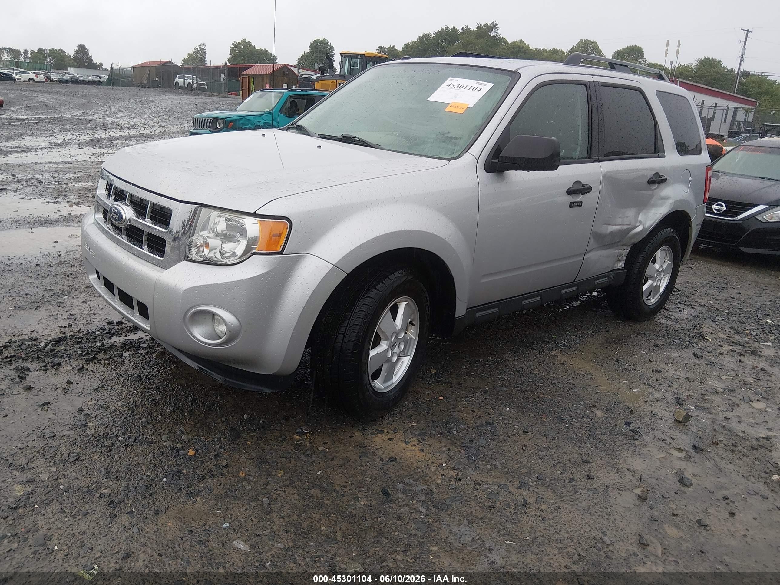 2011 Ford Escape Xlt Silver vin: 1FMCU9DG6BKC61746