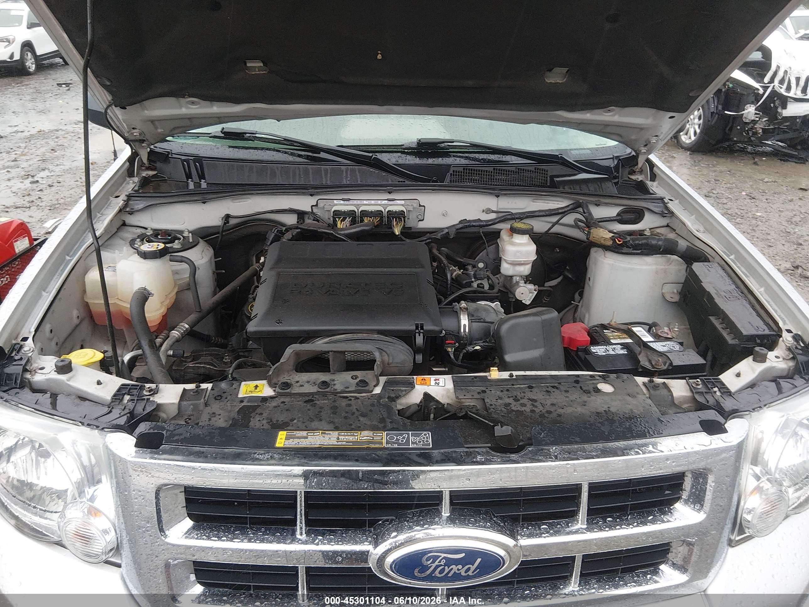 2011 Ford Escape Xlt Silver vin: 1FMCU9DG6BKC61746