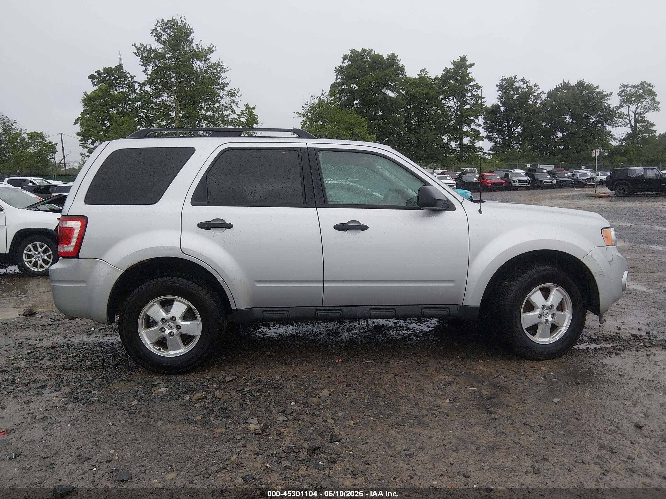 2011 Ford Escape Xlt Silver vin: 1FMCU9DG6BKC61746