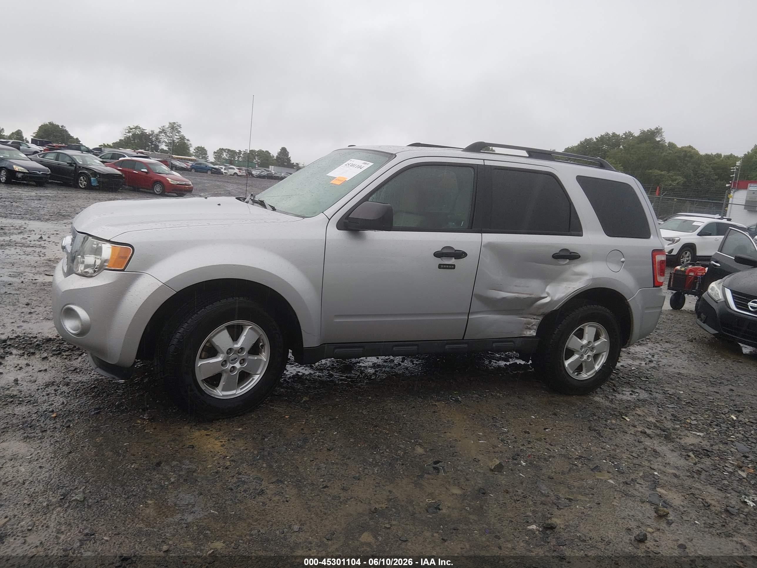 2011 Ford Escape Xlt Silver vin: 1FMCU9DG6BKC61746