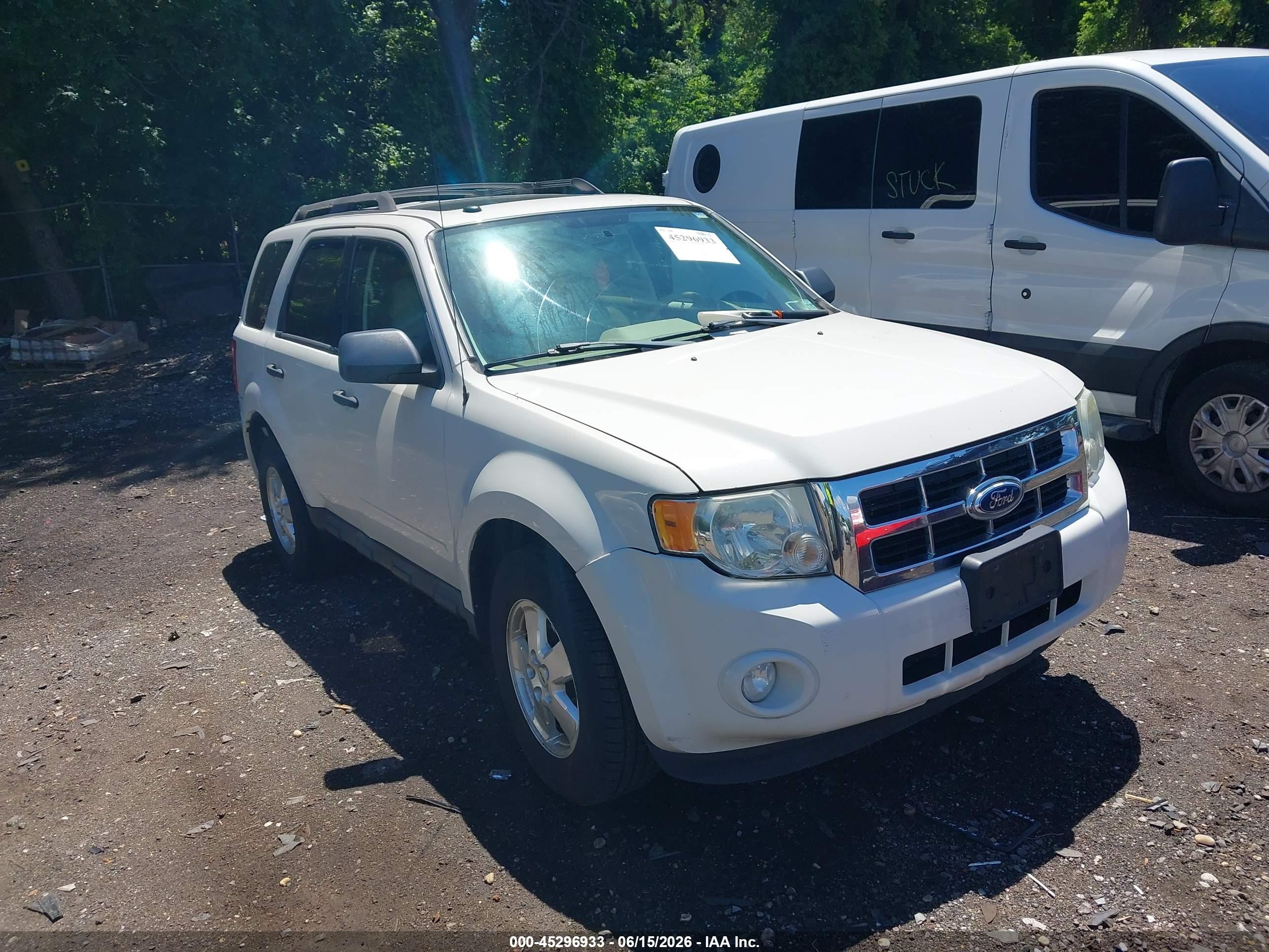 2012 Ford Escape Xlt White vin: 1FMCU9DG6CKA12185