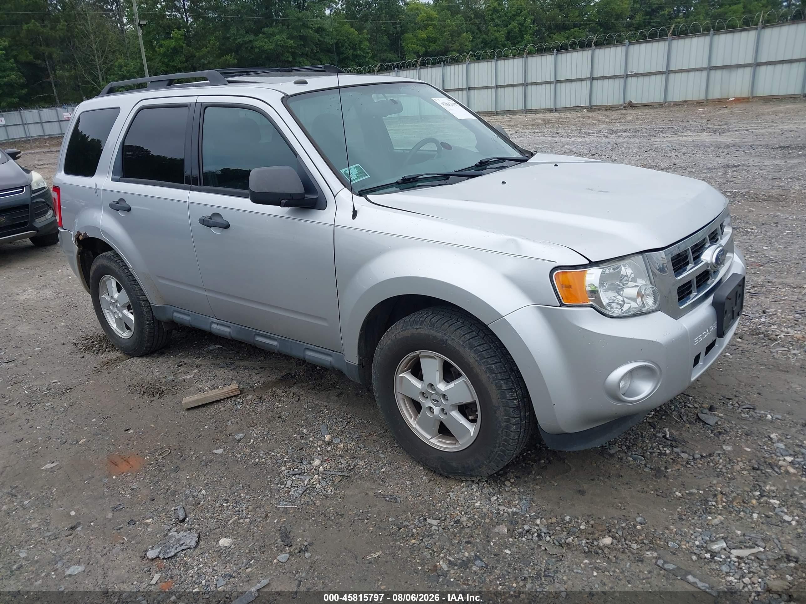 2012 Ford Escape Xlt Silver vin: 1FMCU9DG6CKA28872