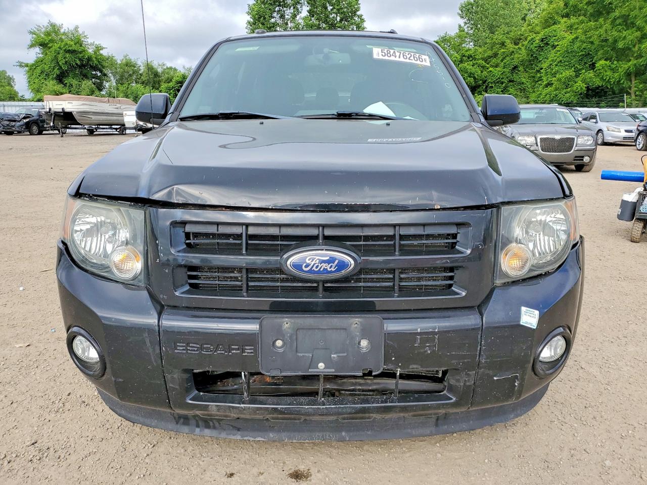 2012 Ford Escape Xlt Black vin: 1FMCU9DG6CKA45610