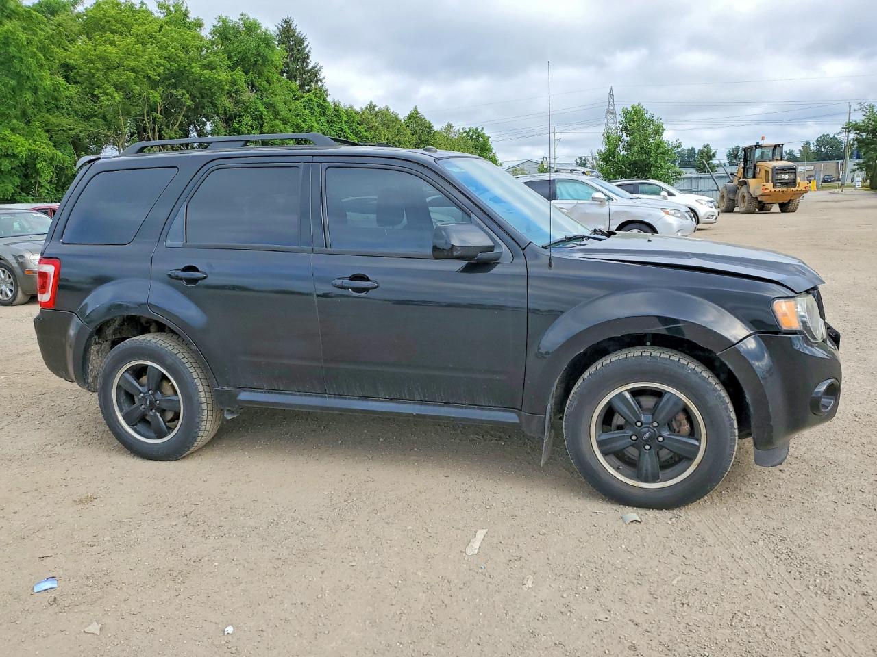 2012 Ford Escape Xlt Black vin: 1FMCU9DG6CKA45610