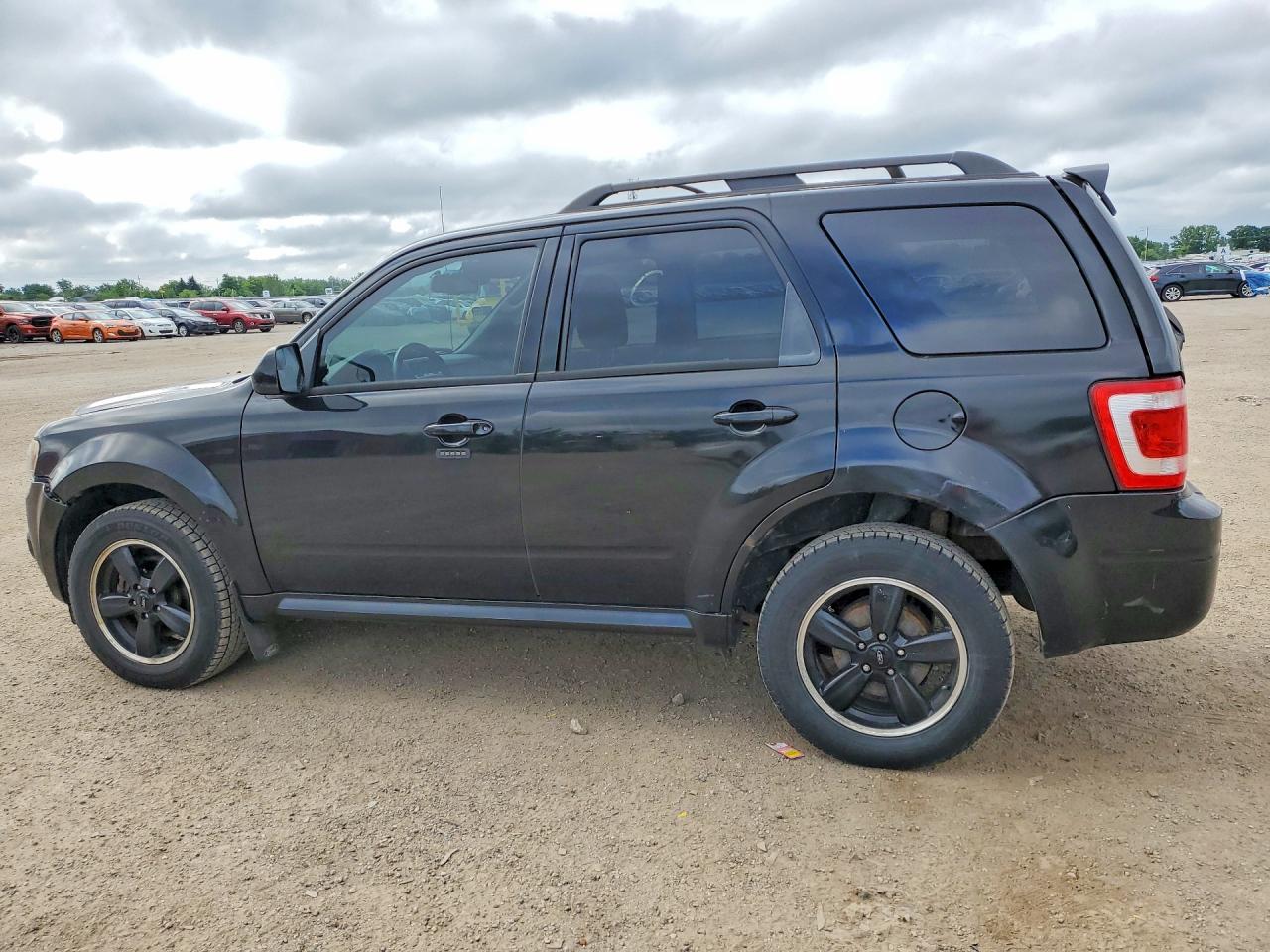 2012 Ford Escape Xlt Black vin: 1FMCU9DG6CKA45610
