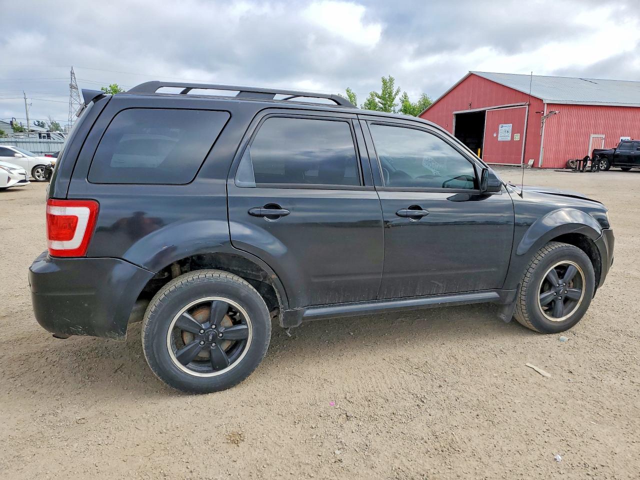 2012 Ford Escape Xlt Black vin: 1FMCU9DG6CKA45610