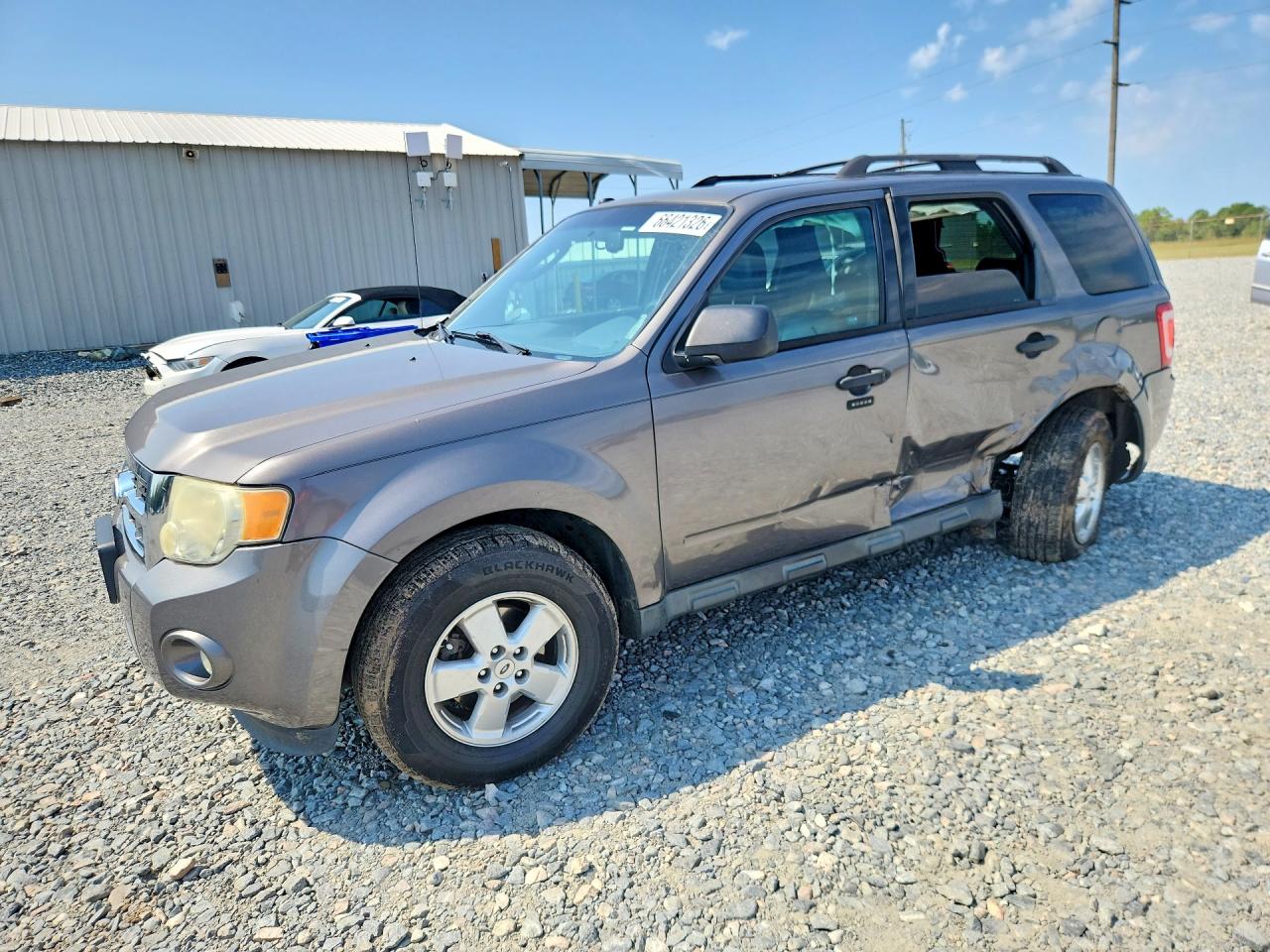 2012 Ford Escape Xlt Gray vin: 1FMCU9DG6CKA56431