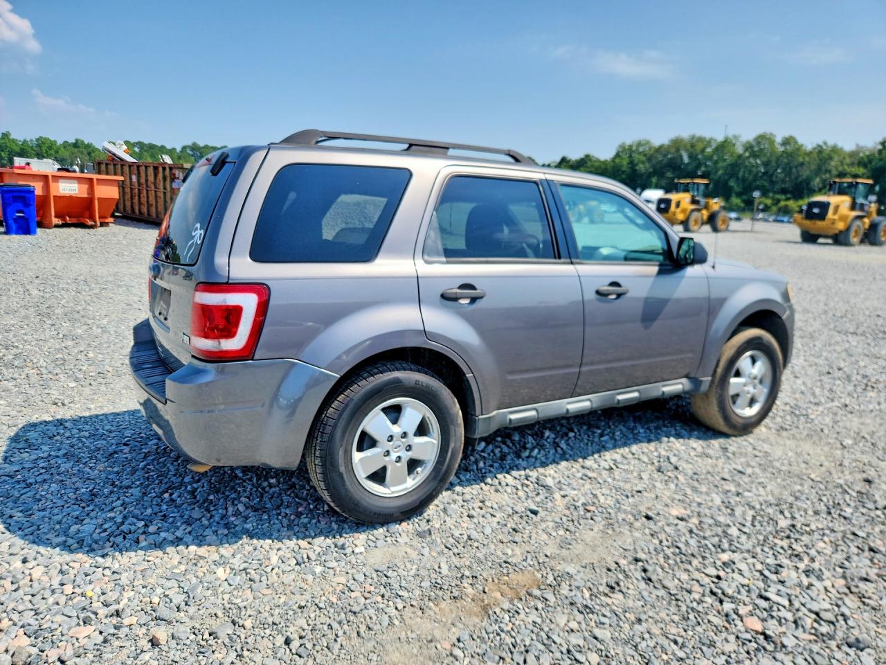 2012 Ford Escape Xlt Серый vin: 1FMCU9DG6CKA56431