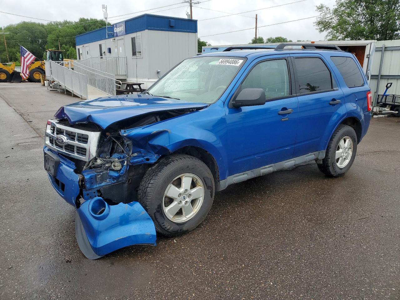 2012 Ford Escape Xlt Blue vin: 1FMCU9DG6CKB42290