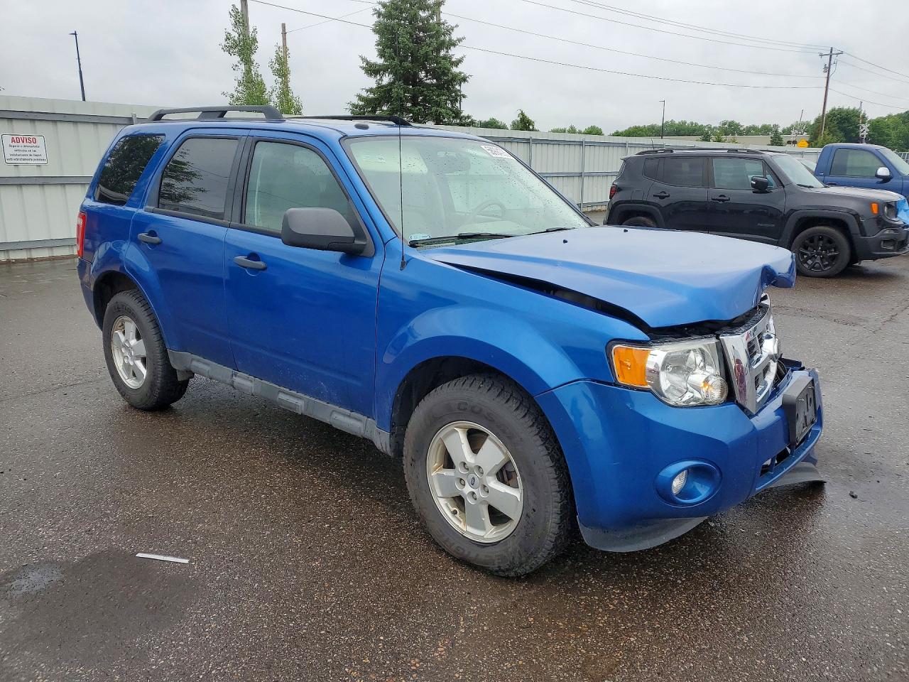 2012 Ford Escape Xlt Blue vin: 1FMCU9DG6CKB42290