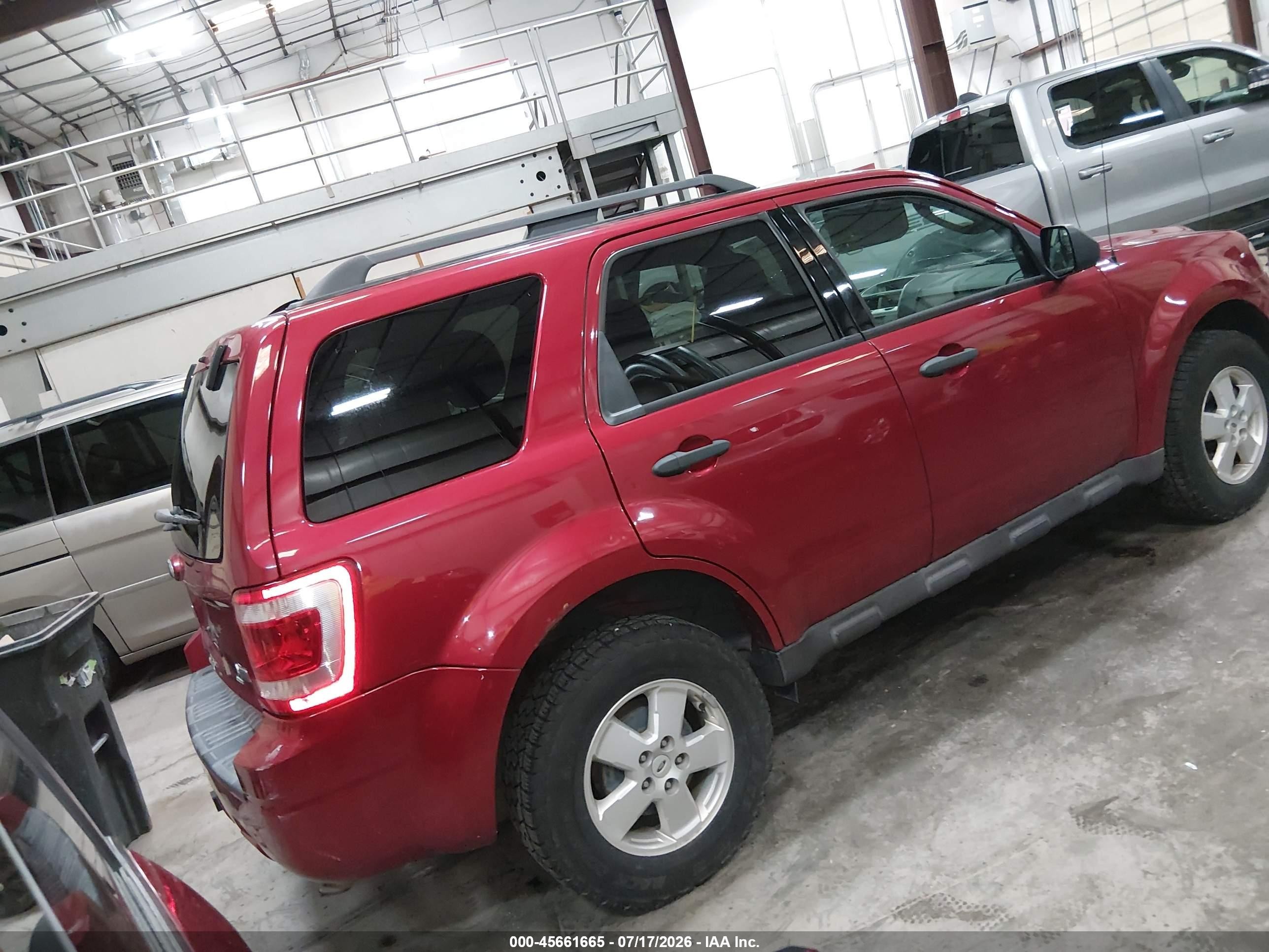 2012 Ford Escape Xlt Red vin: 1FMCU9DG6CKB69845