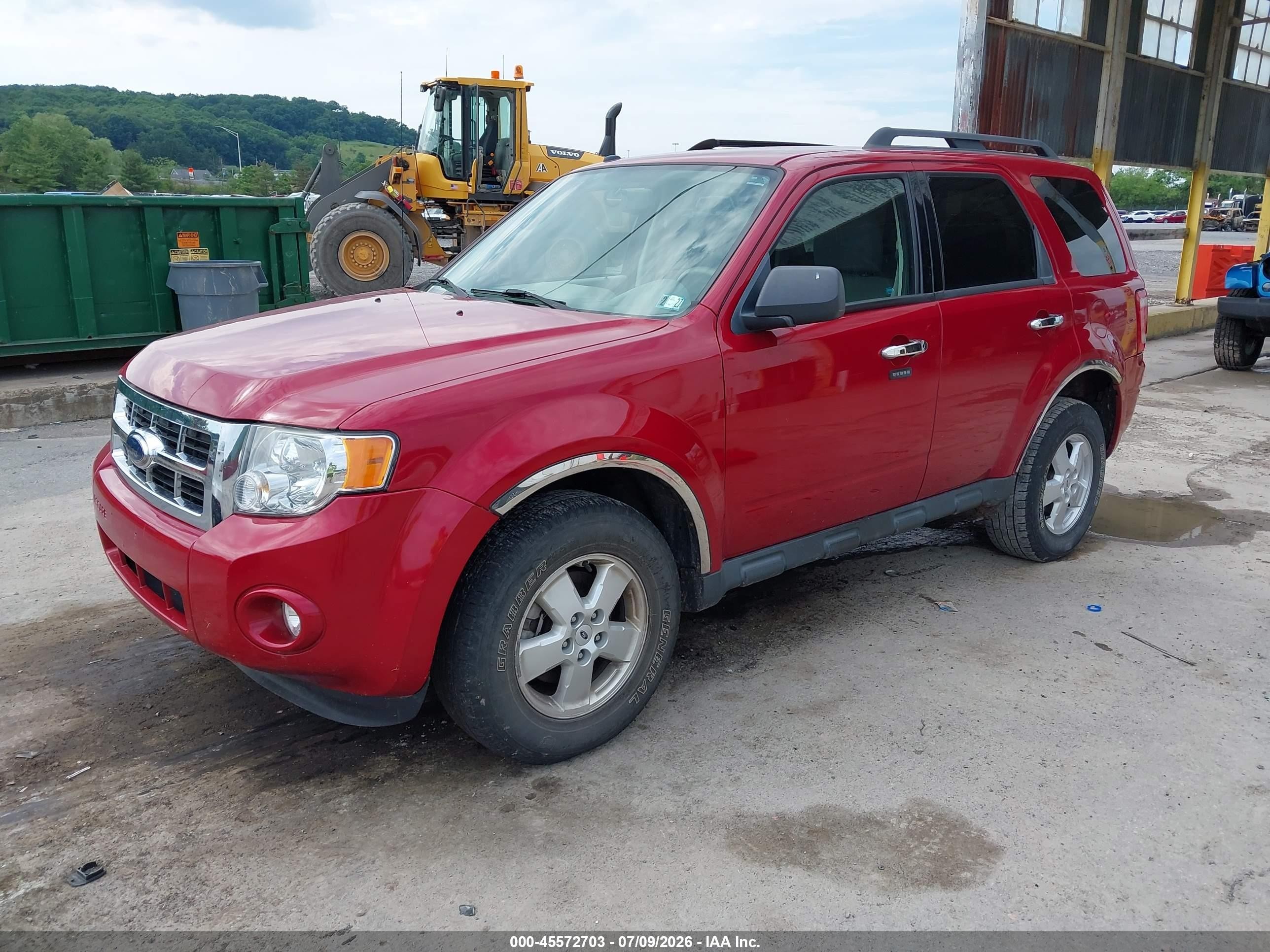 2010 Ford Escape Xlt Red vin: 1FMCU9DG7AKA41434