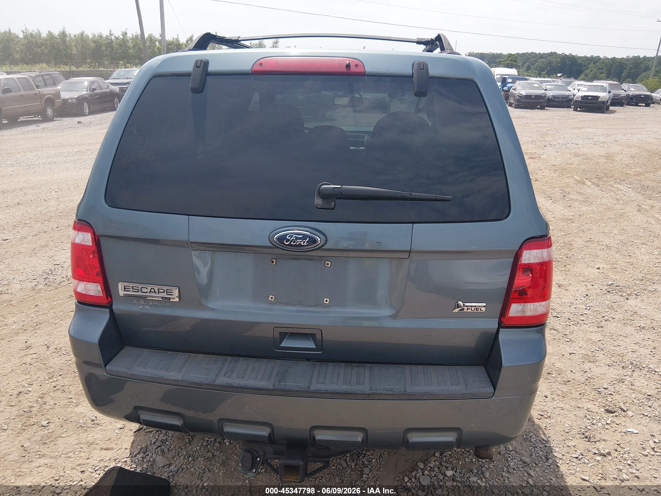 2010 Ford Escape Xlt Blue vin: 1FMCU9DG7AKB30727