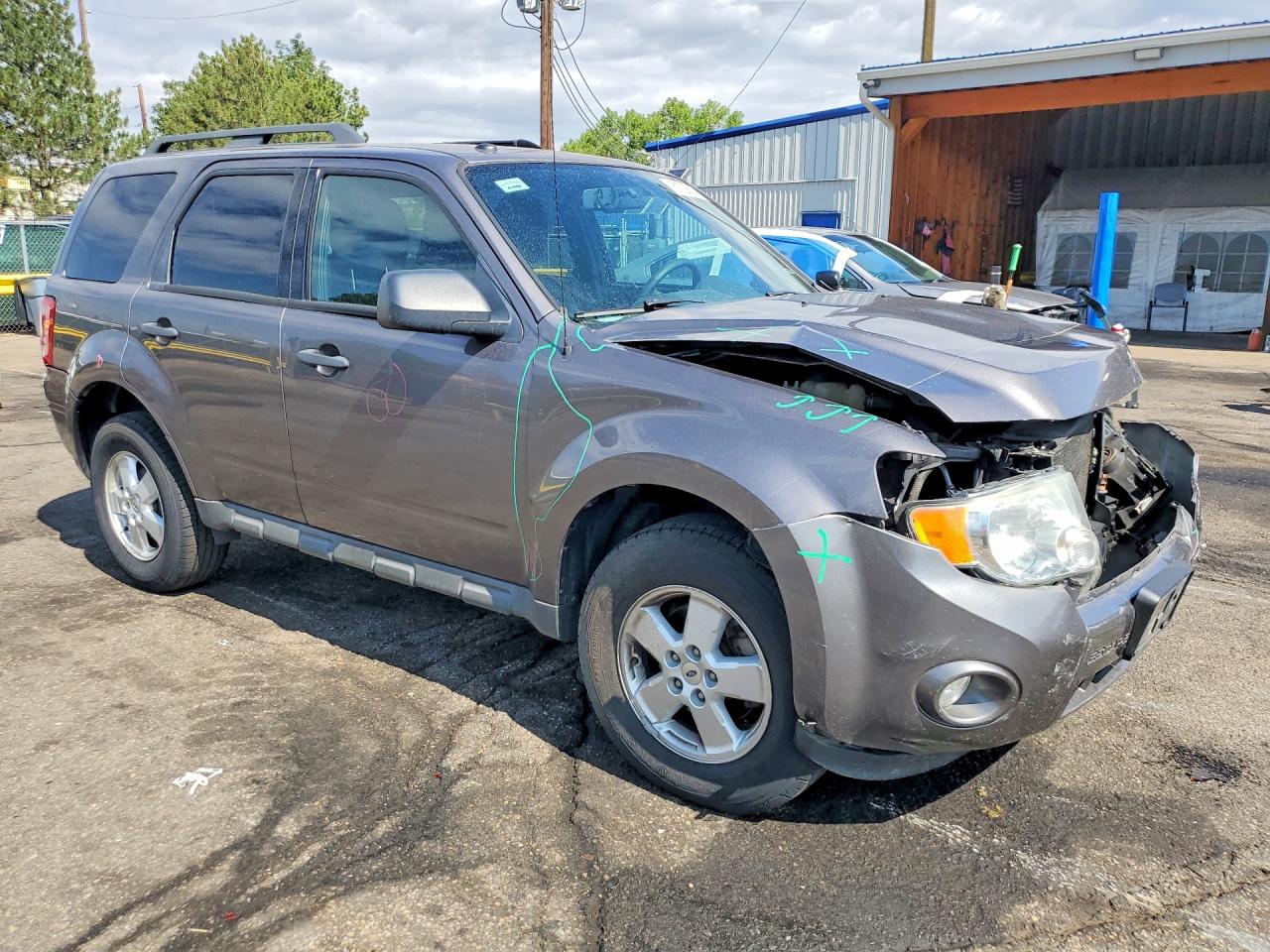 2010 Ford Escape Xlt Gray vin: 1FMCU9DG7AKB93584