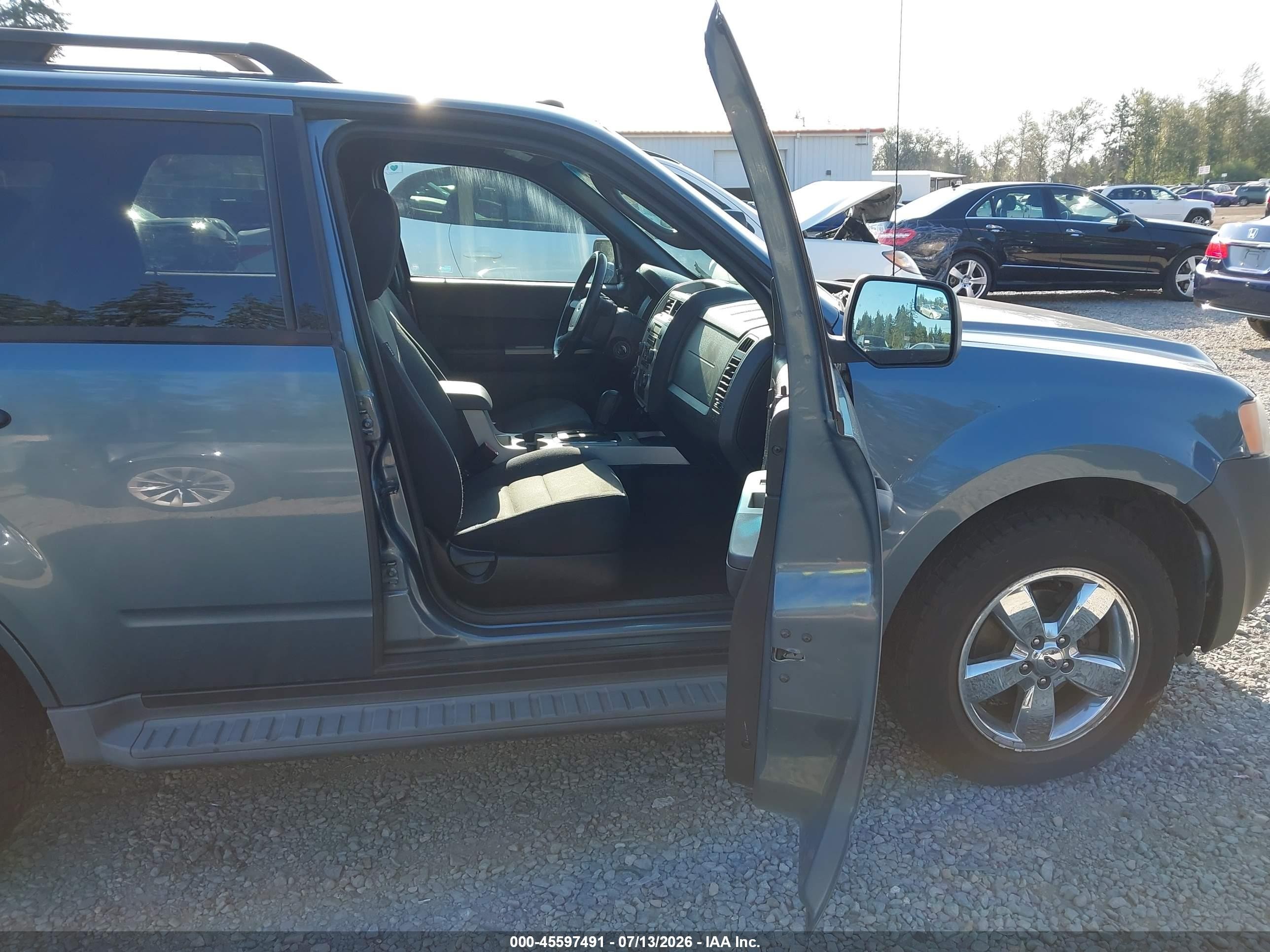 2010 Ford Escape Xlt Blue vin: 1FMCU9DG7AKC66078