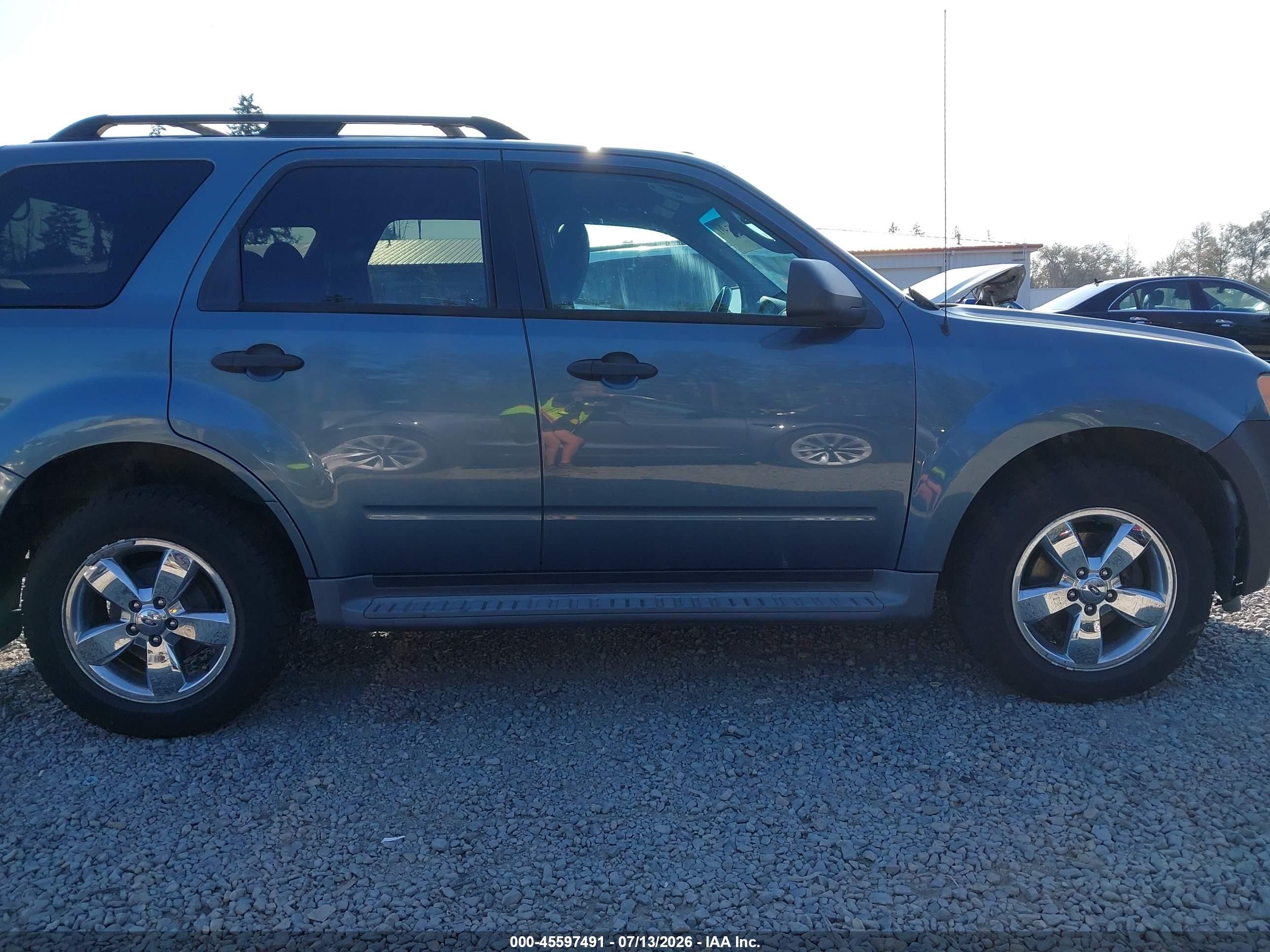 2010 Ford Escape Xlt Blue vin: 1FMCU9DG7AKC66078