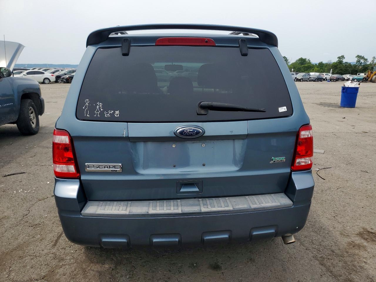 2010 Ford Escape Xlt Blue vin: 1FMCU9DG7AKC75668