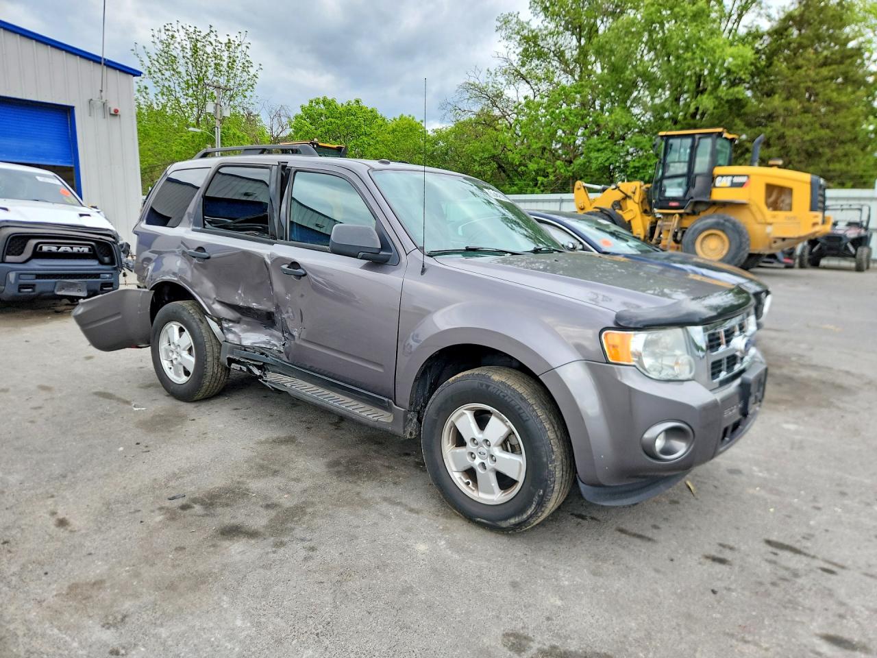 2010 Ford Escape Xlt Gray vin: 1FMCU9DG7AKD30278
