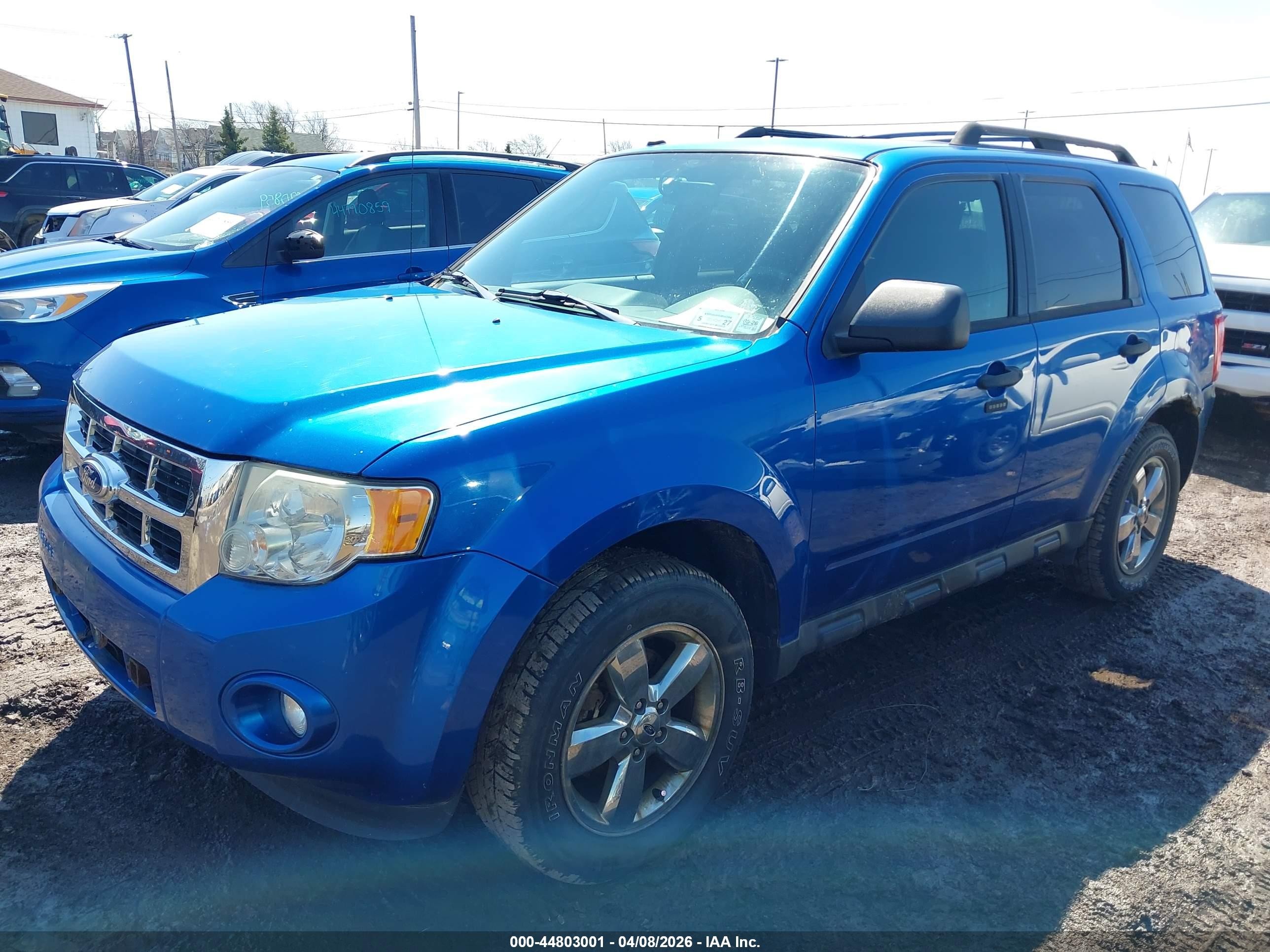 2011 Ford Escape Xlt Blue vin: 1FMCU9DG7BKA73429