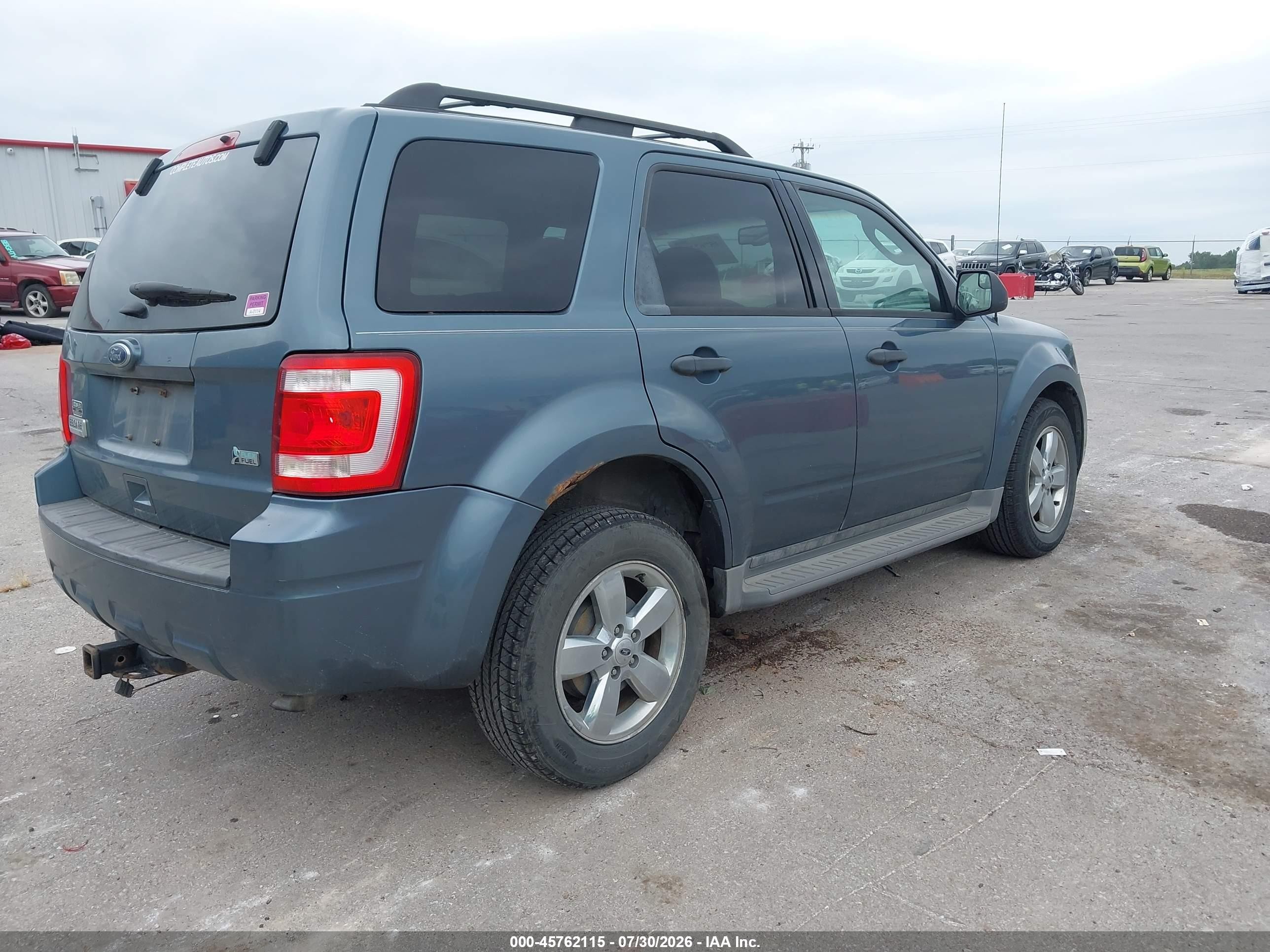 2011 Ford Escape Xlt Blue vin: 1FMCU9DG7BKA81496