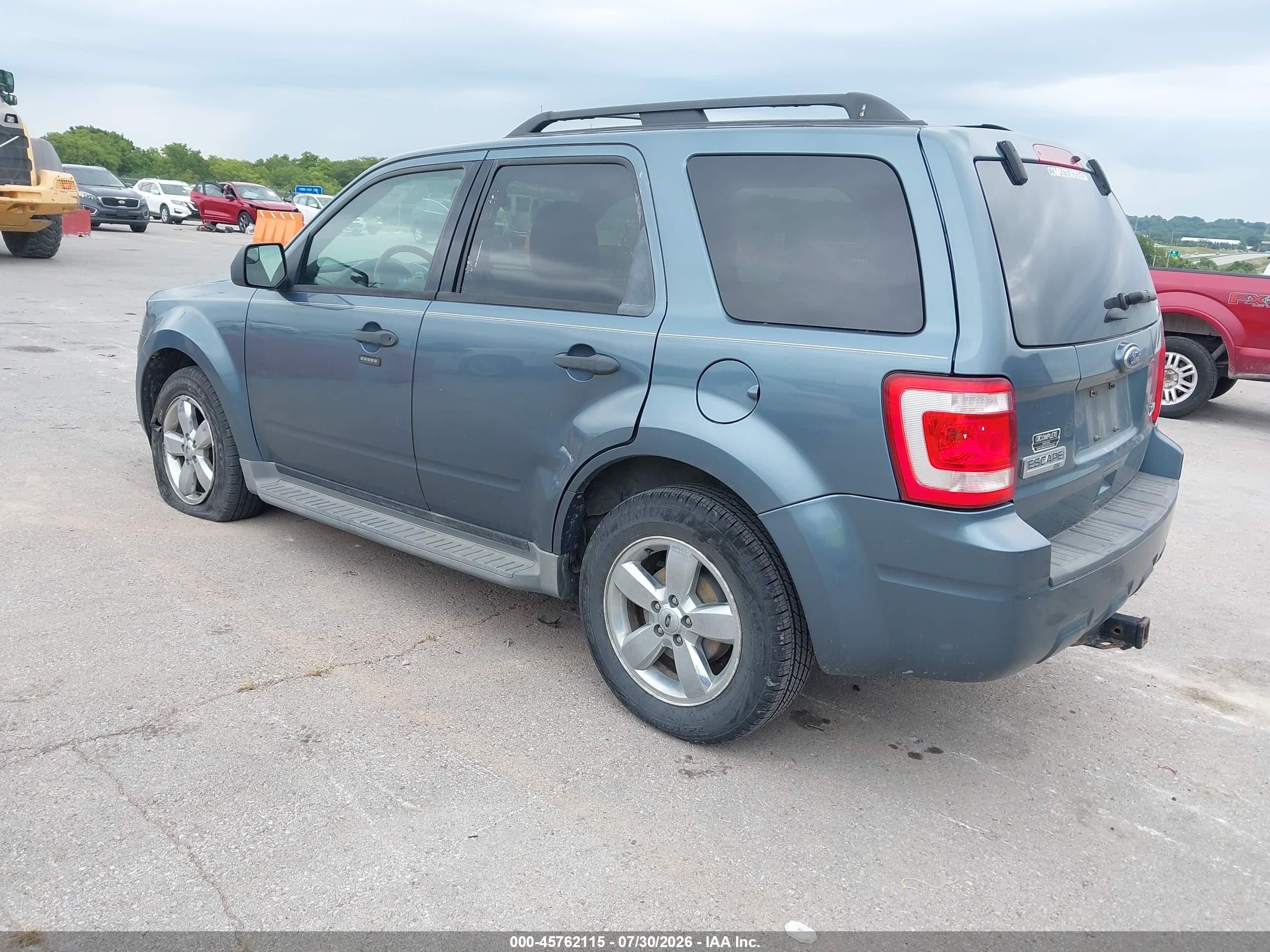 2011 Ford Escape Xlt Blue vin: 1FMCU9DG7BKA81496