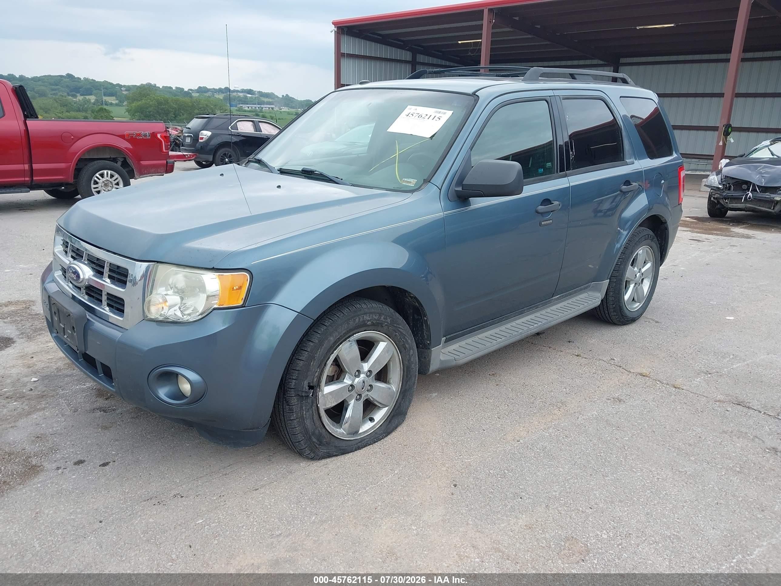 2011 Ford Escape Xlt Blue vin: 1FMCU9DG7BKA81496