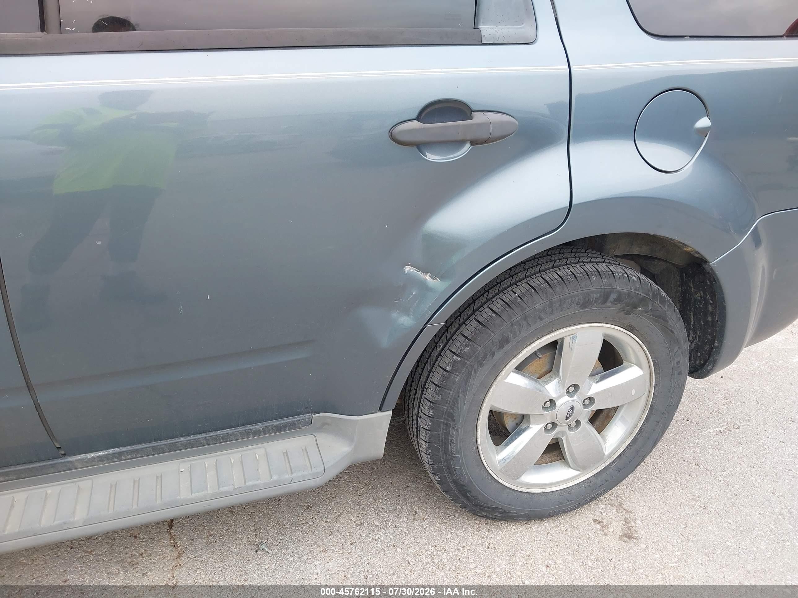 2011 Ford Escape Xlt Blue vin: 1FMCU9DG7BKA81496