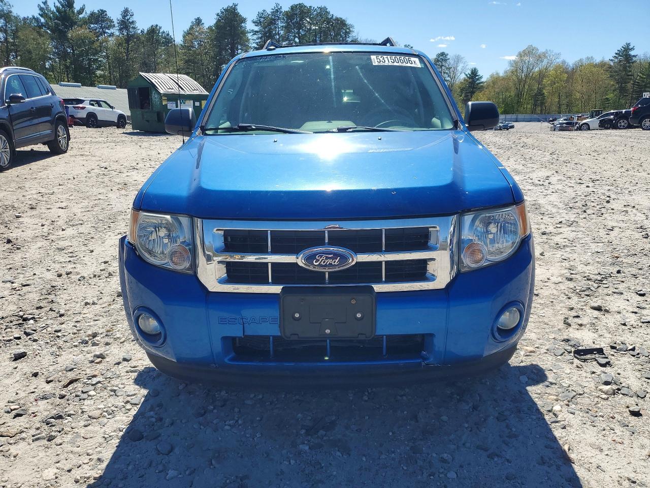 2012 Ford Escape Xlt Blue vin: 1FMCU9DG7CKA11997