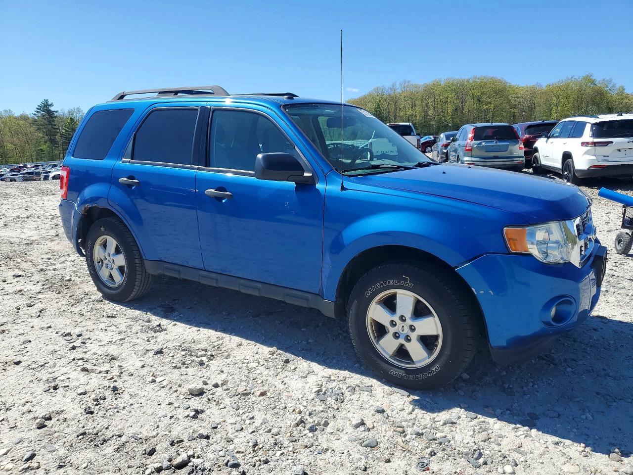 2012 Ford Escape Xlt Blue vin: 1FMCU9DG7CKA11997