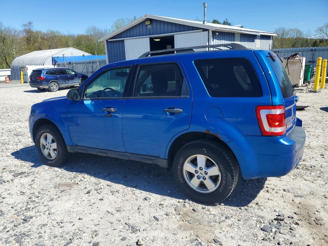 2012 Ford Escape Xlt Blue vin: 1FMCU9DG7CKA11997
