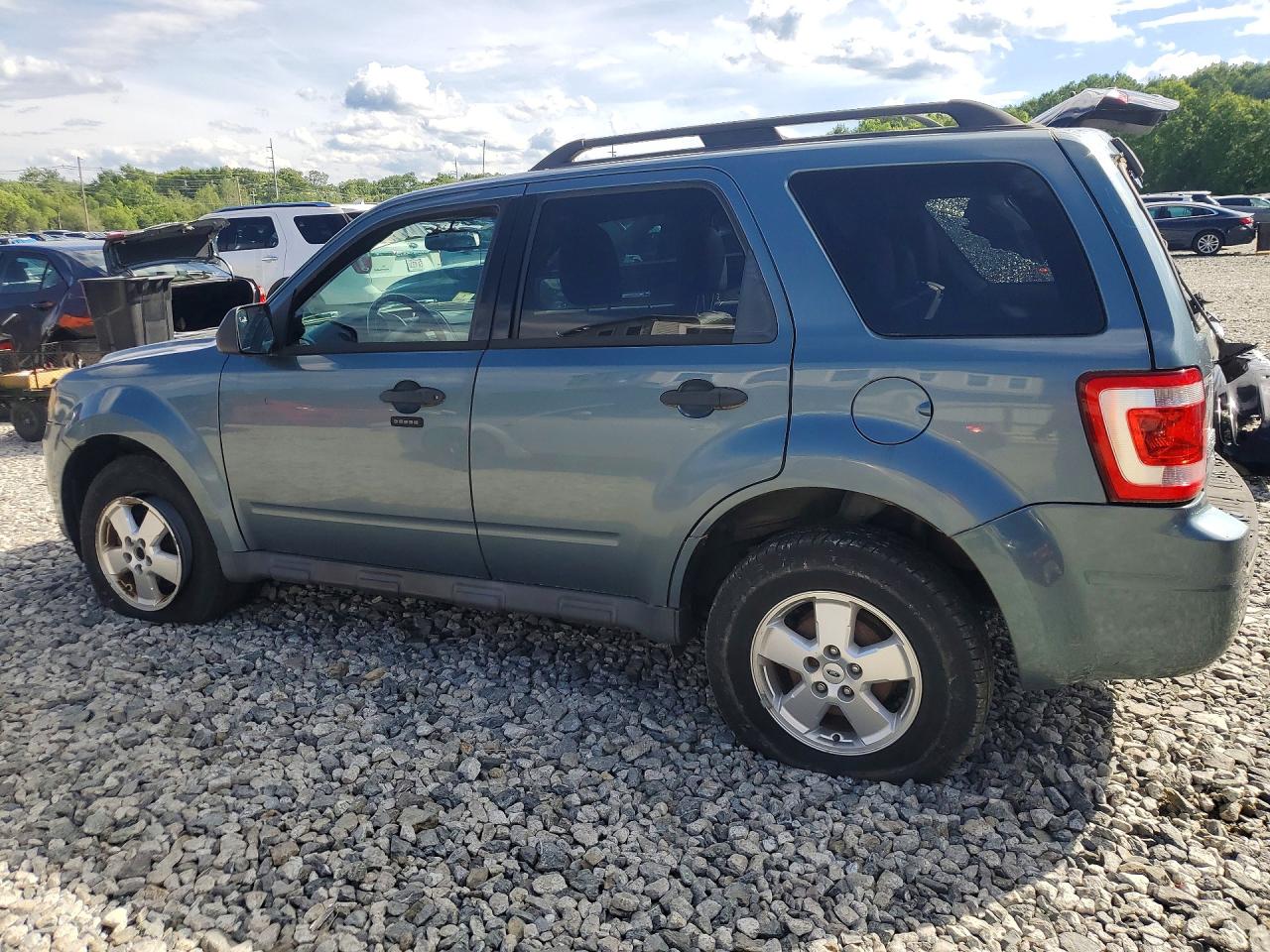 2012 Ford Escape Xlt Blue vin: 1FMCU9DG7CKA80303