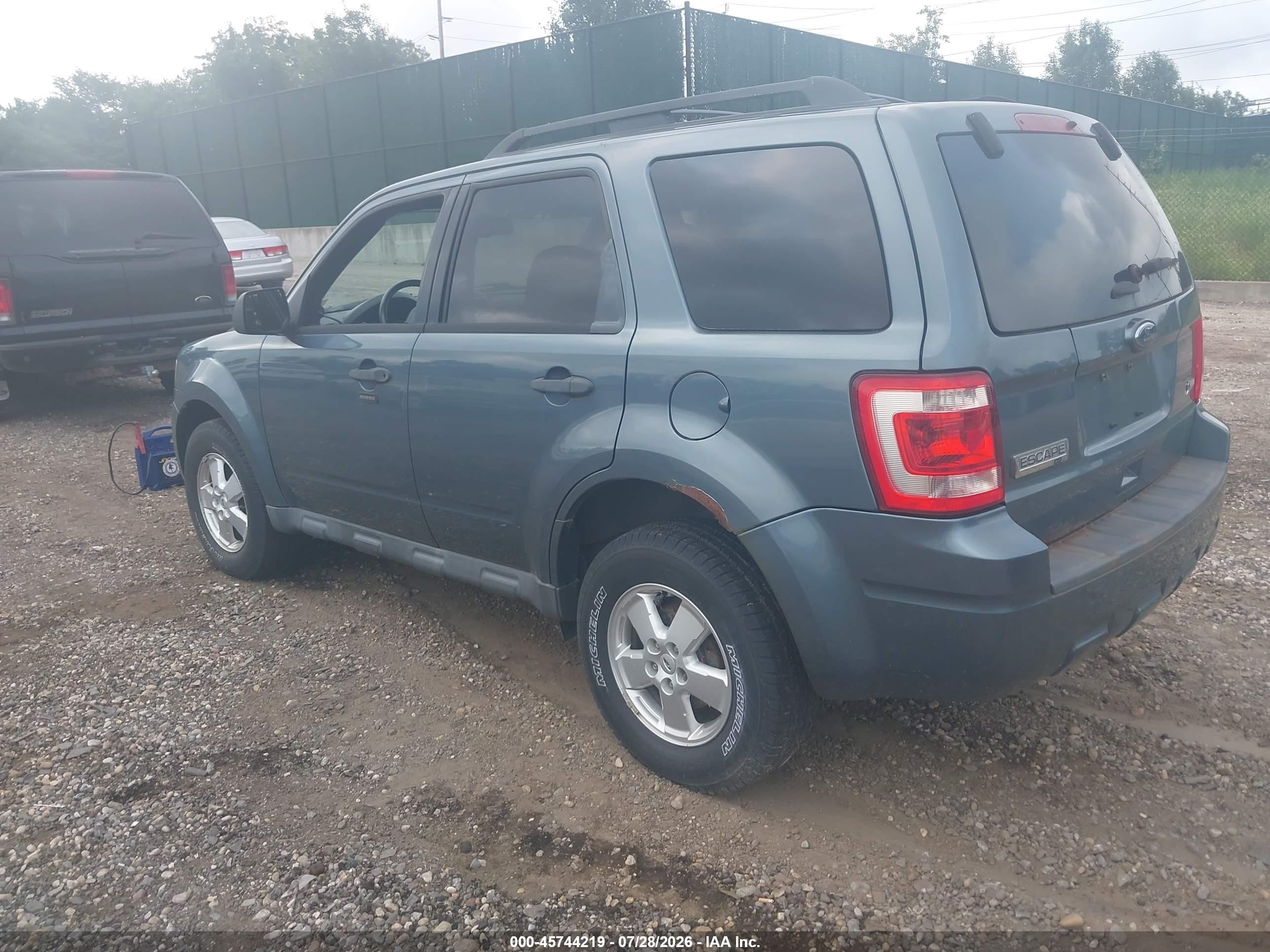 2012 Ford Escape Xlt Синий vin: 1FMCU9DG7CKB00856