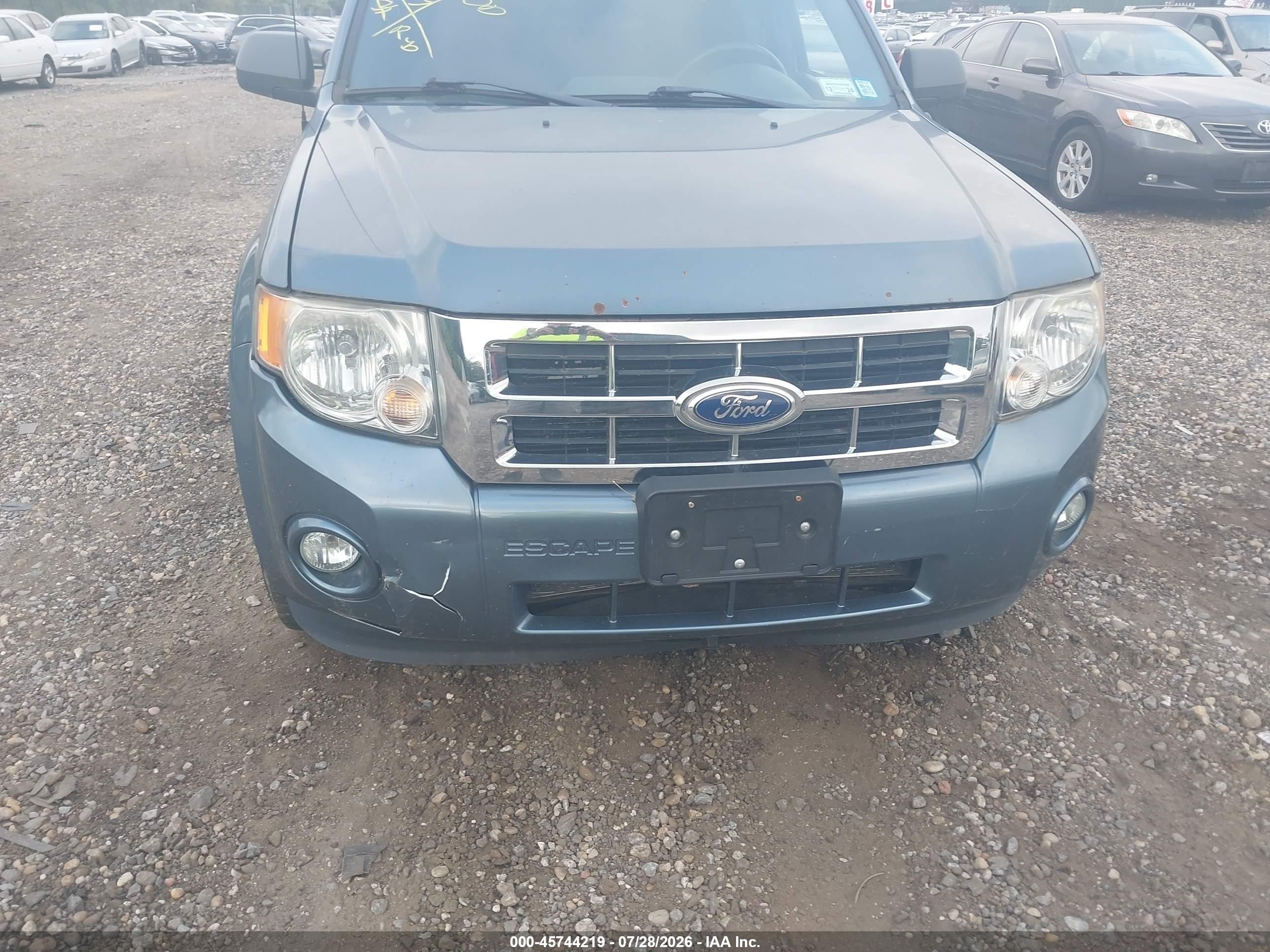 2012 Ford Escape Xlt Синий vin: 1FMCU9DG7CKB00856