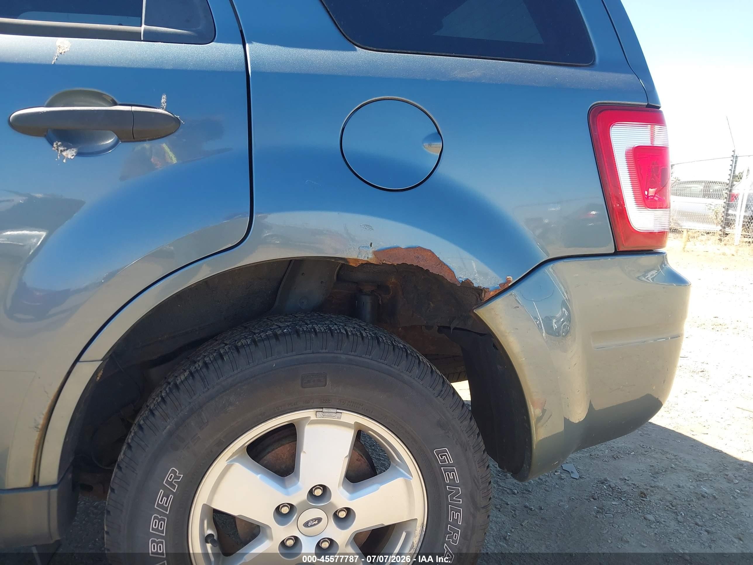 2012 Ford Escape Xlt Light Blue vin: 1FMCU9DG7CKB16765