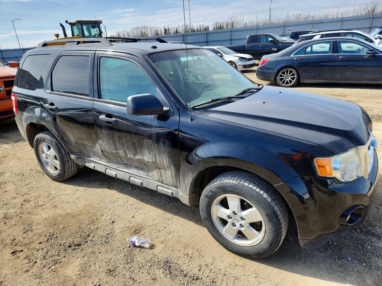 2012 Ford Escape Xlt Black vin: 1FMCU9DG7CKB22971
