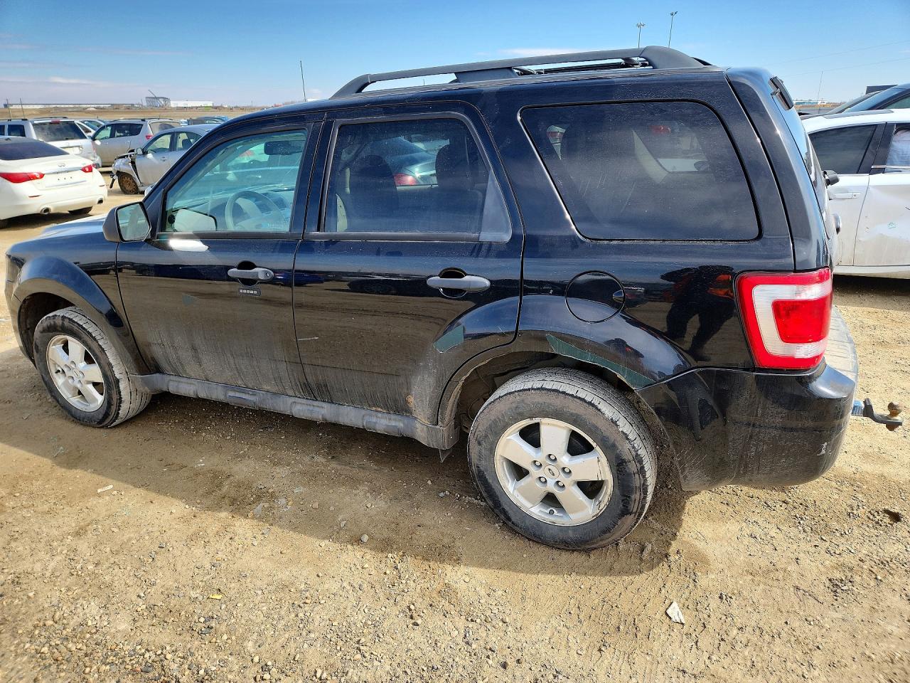 2012 Ford Escape Xlt Black vin: 1FMCU9DG7CKB22971