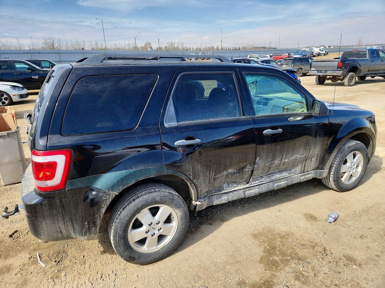 2012 Ford Escape Xlt Black vin: 1FMCU9DG7CKB22971