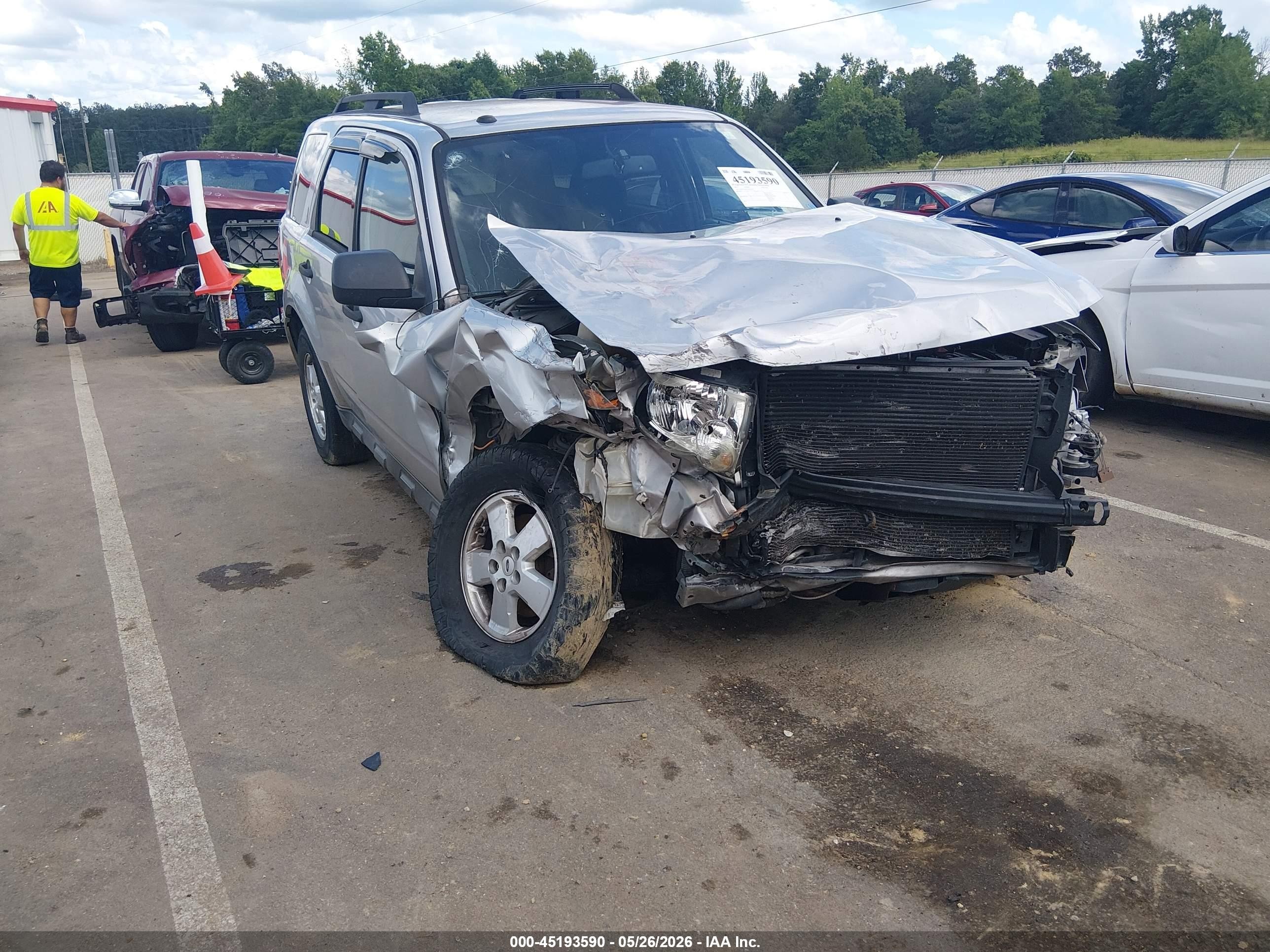 2012 Ford Escape Xlt Silver vin: 1FMCU9DG7CKB34392