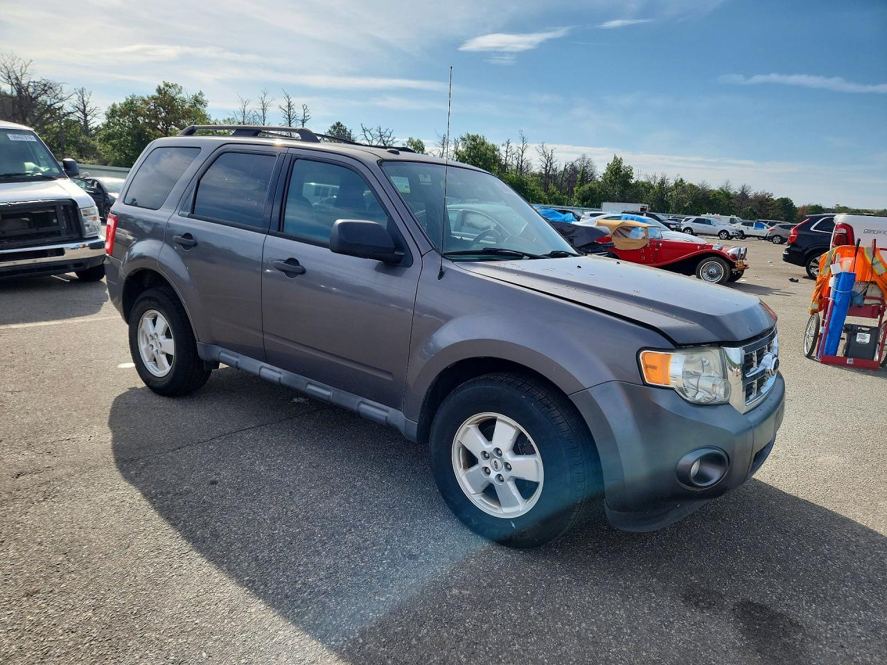 2012 Ford Escape Xlt Gray vin: 1FMCU9DG7CKB47451