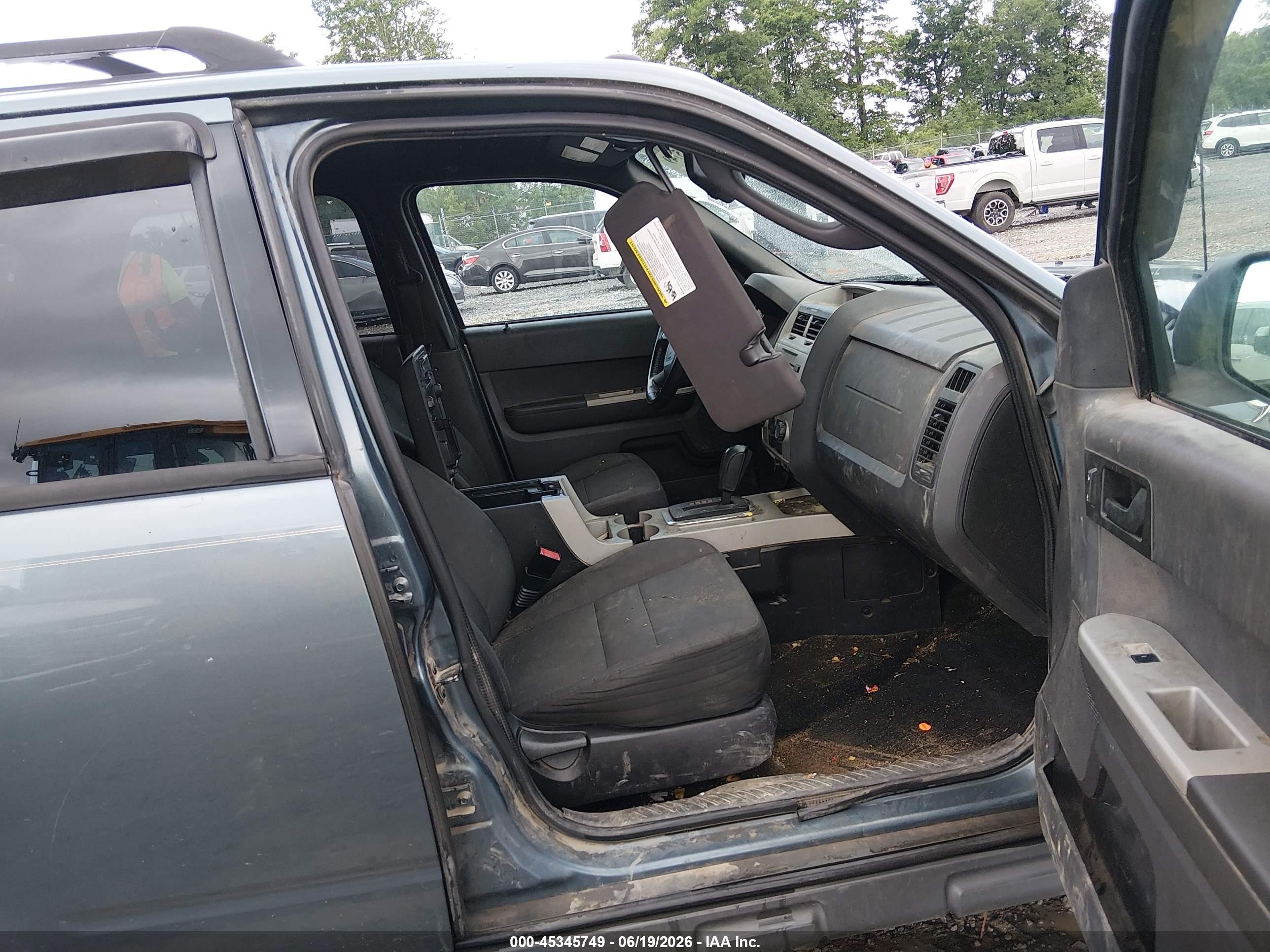 2012 Ford Escape Xlt Blue vin: 1FMCU9DG7CKC24741