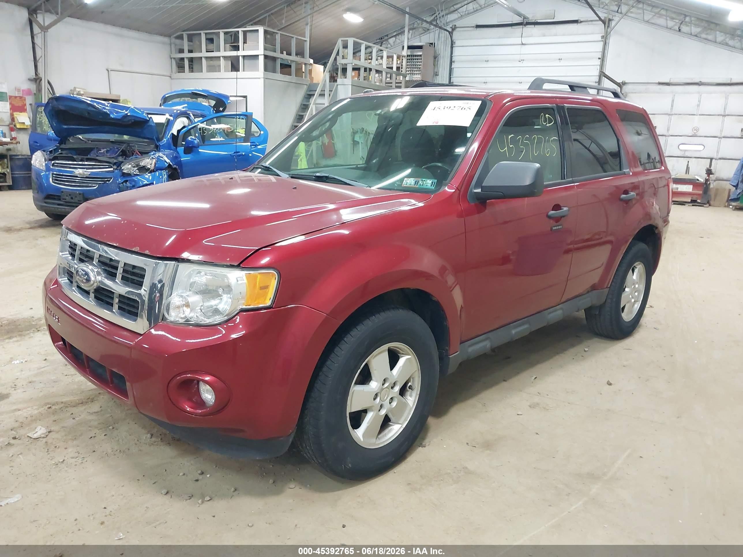 2012 Ford Escape Xlt Red vin: 1FMCU9DG7CKC69372