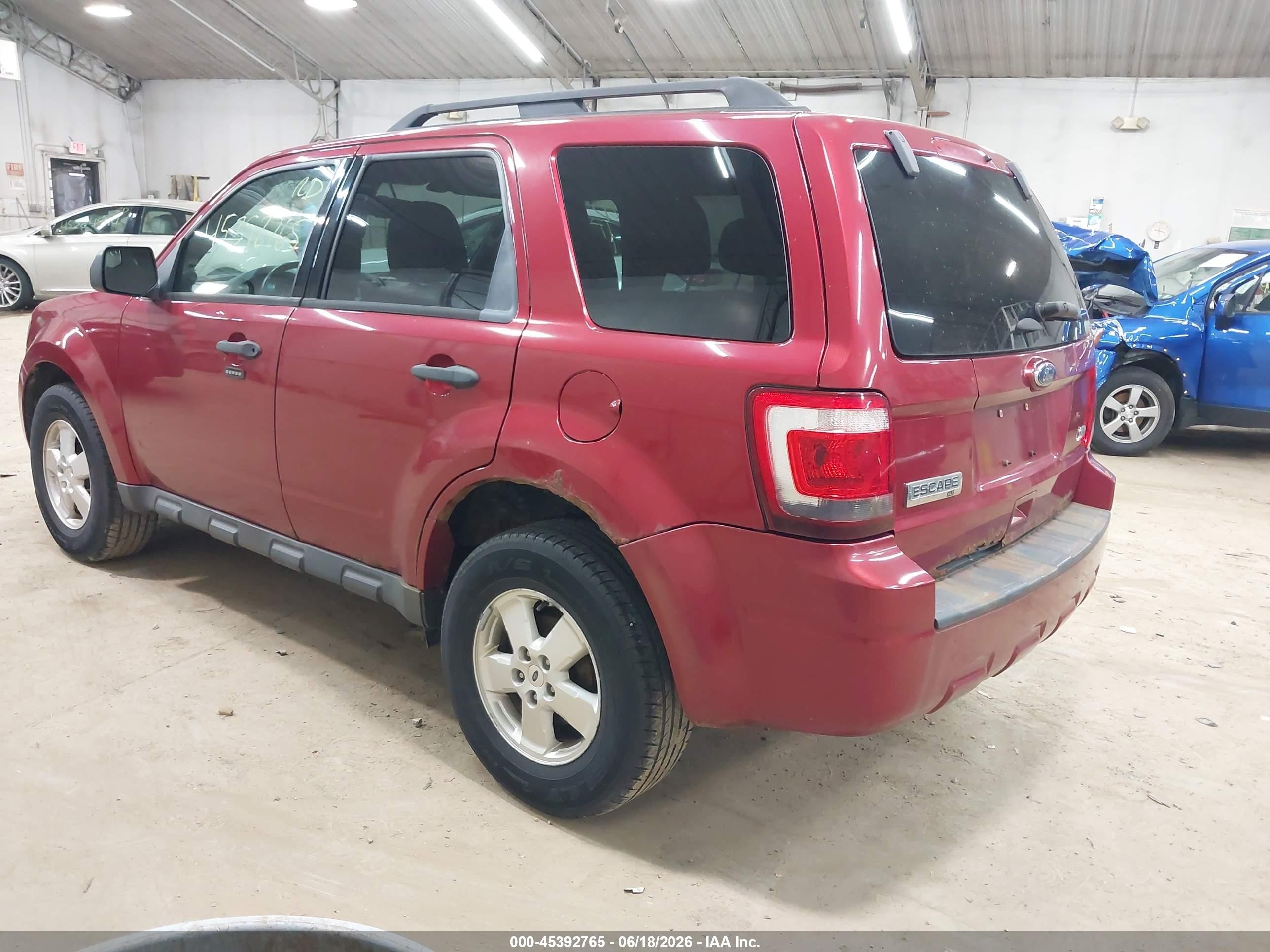 2012 Ford Escape Xlt Red vin: 1FMCU9DG7CKC69372